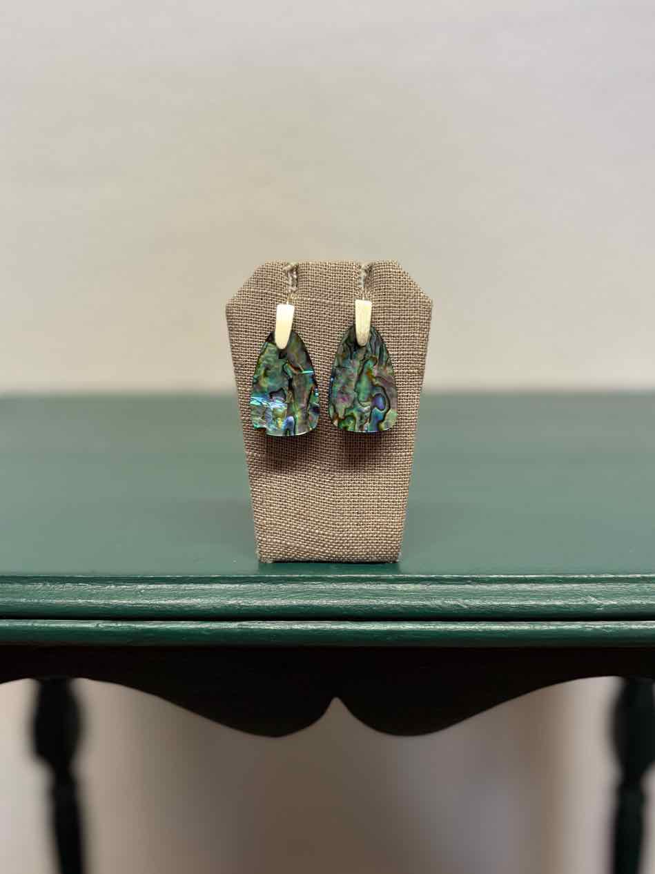 kendra Scott Blue Swirl Earrings
