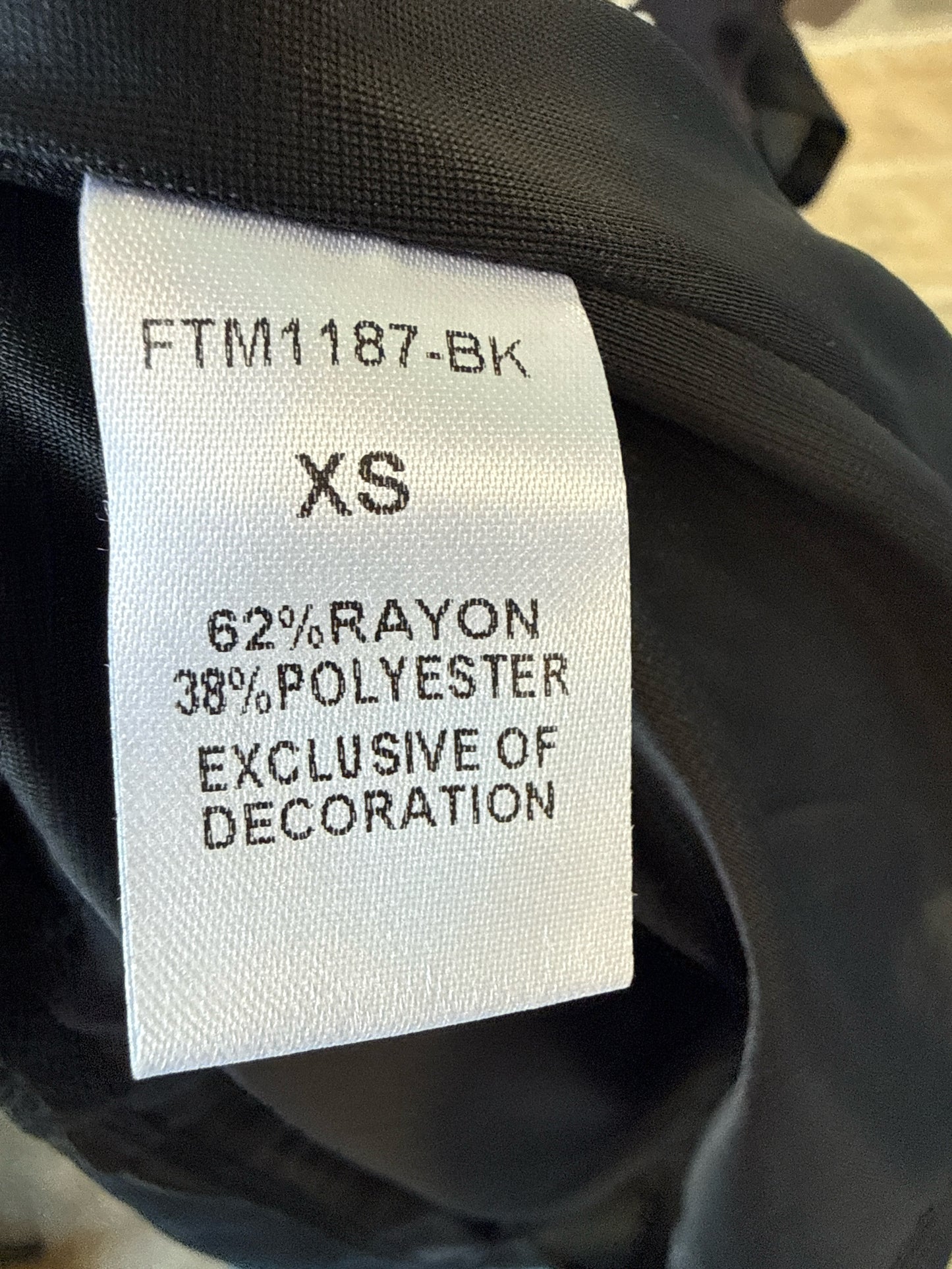 THML Size XS Black Dress