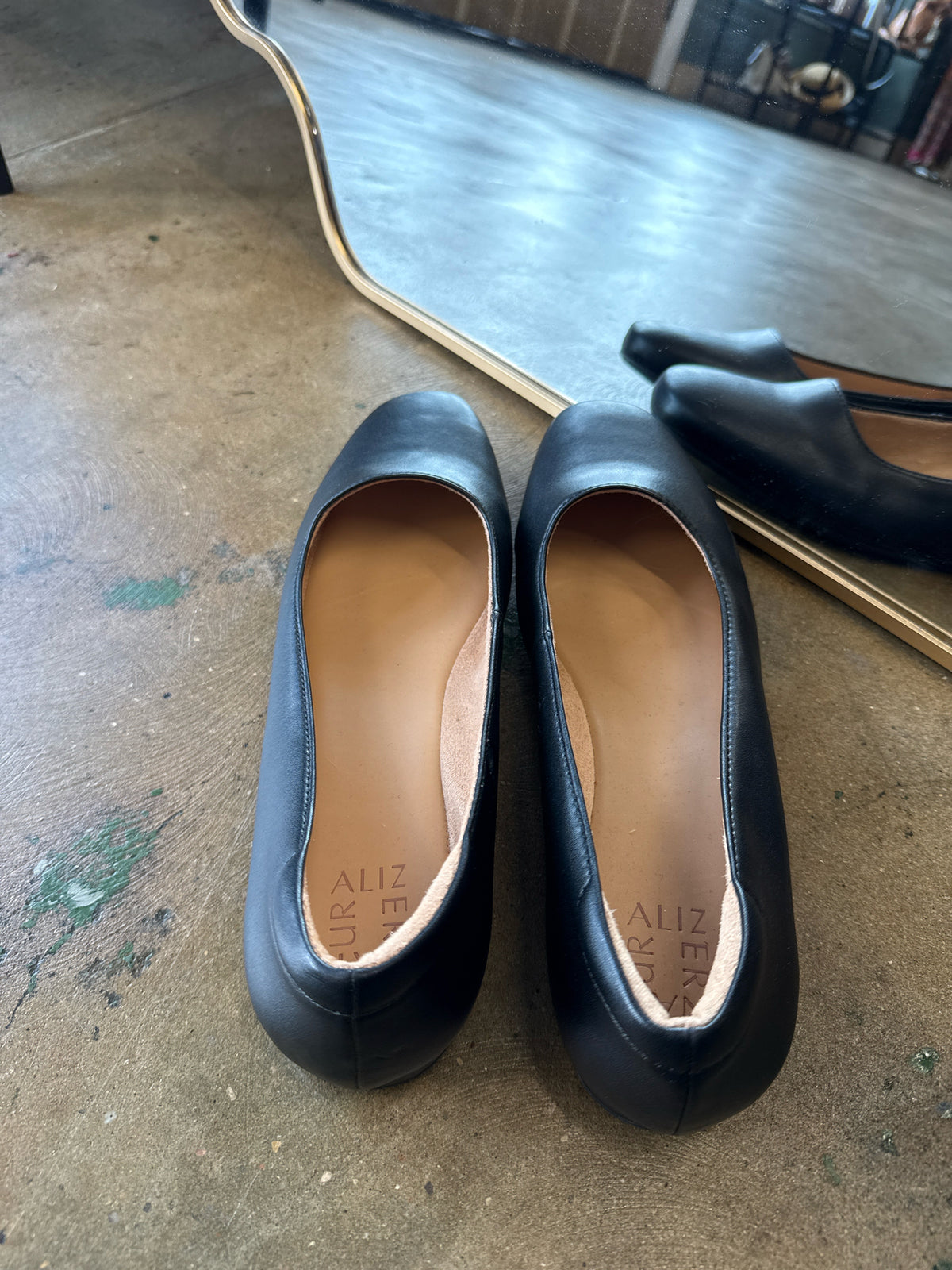 Naturalizer Shoe Size 11 Black Flats