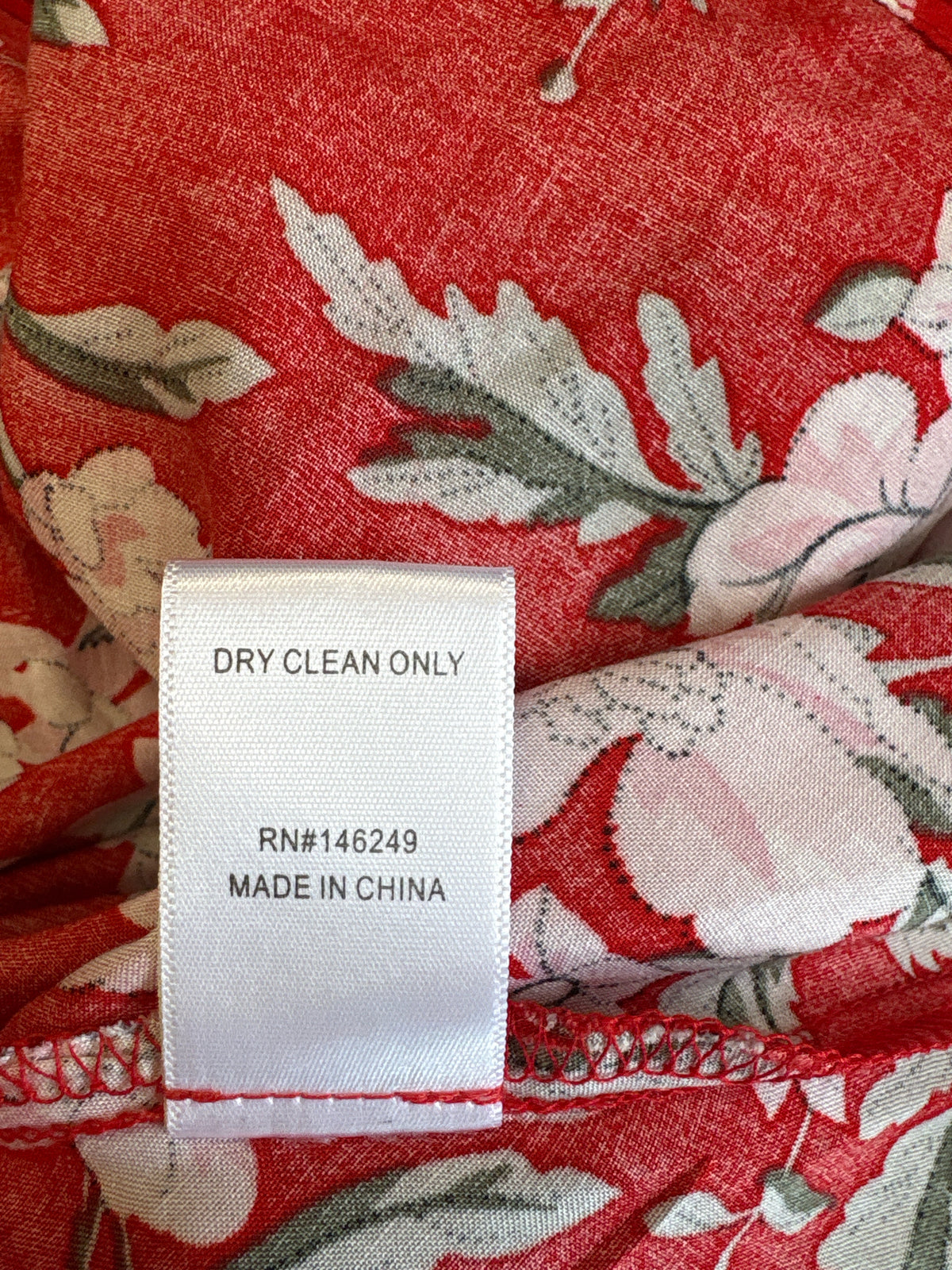 AAKAA Size S red multi Dress