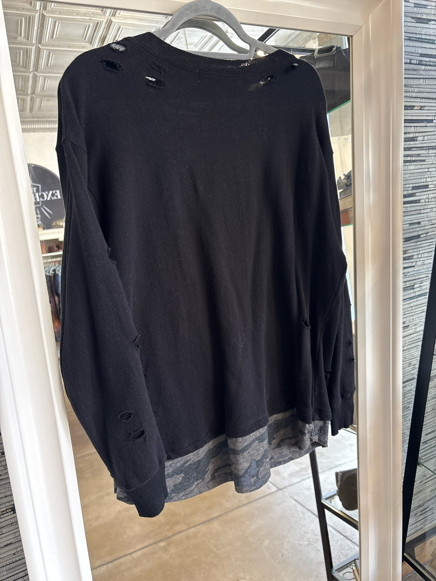 Vintage Havana Size S Black Sweatshirt/Hoodie