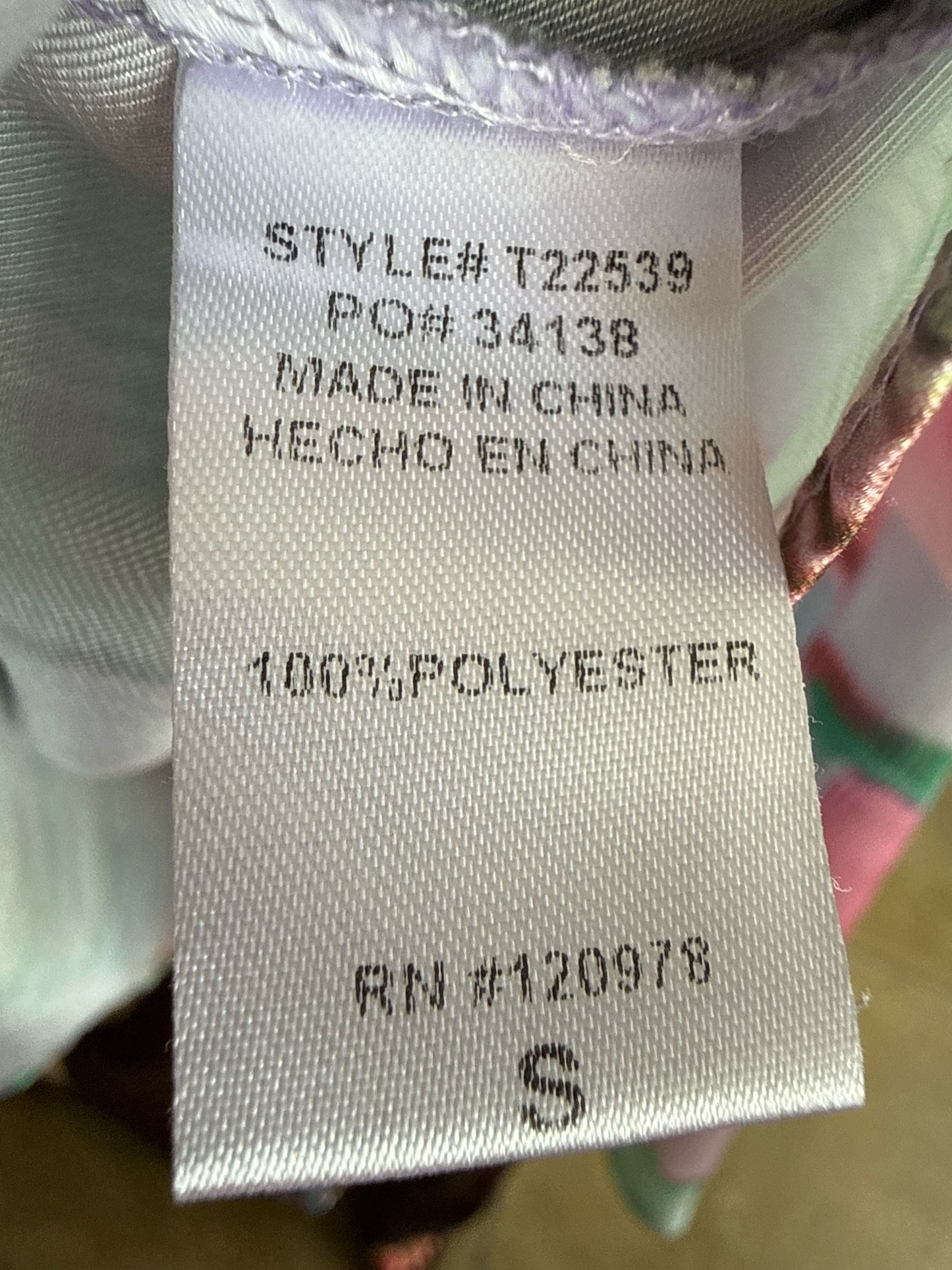 entro Size S multi Top