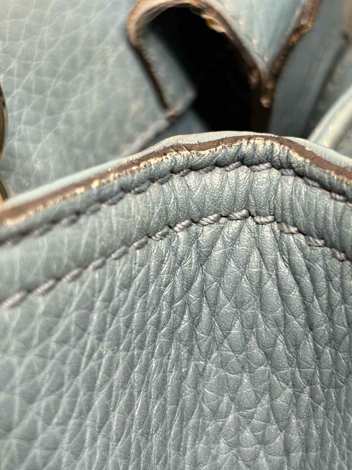 Gucci Light Blue PEBBLED Bag