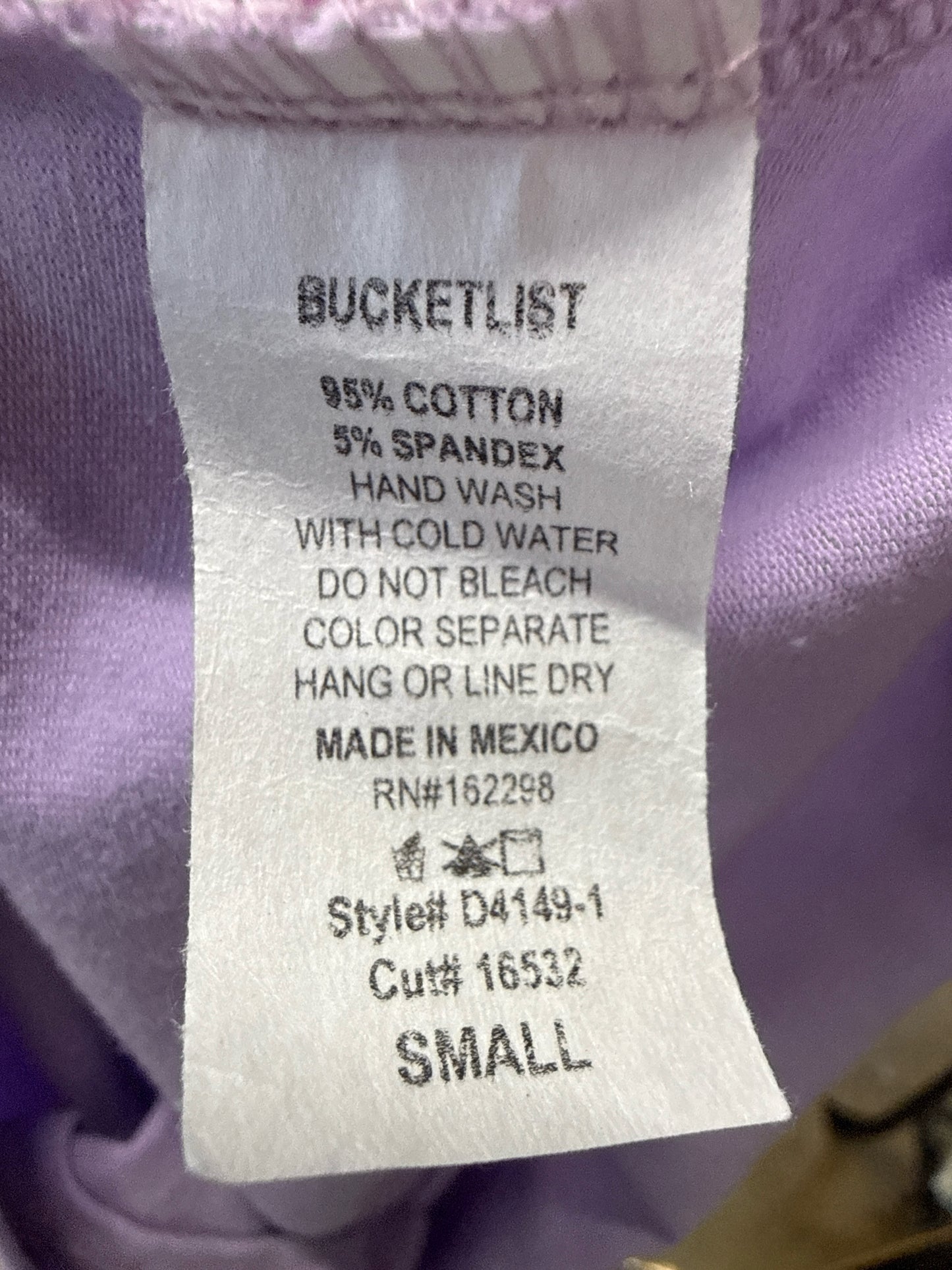 bucketlist Size S Purple Dress