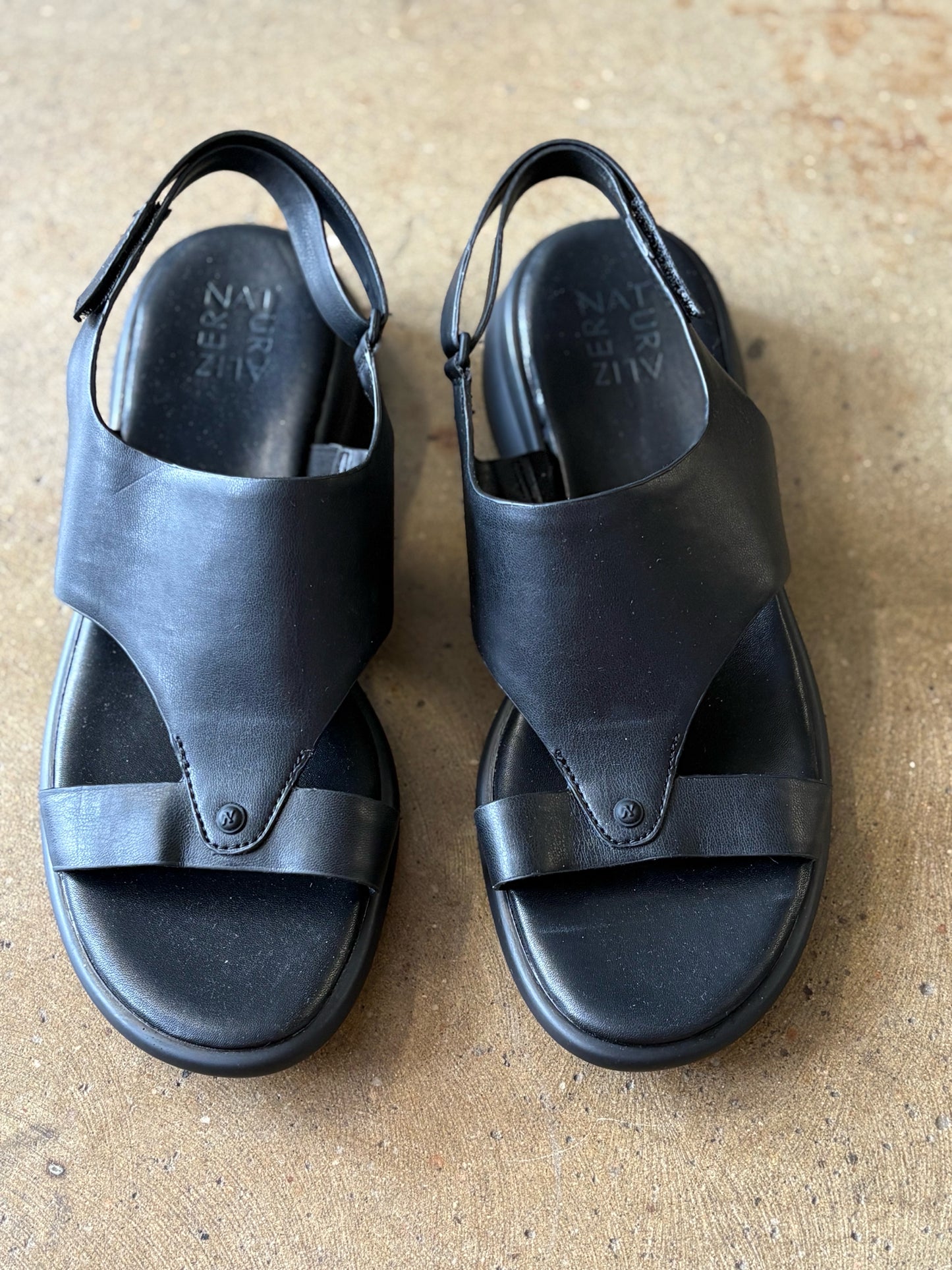 Naturalizer Shoe Size 9 Black Sandals