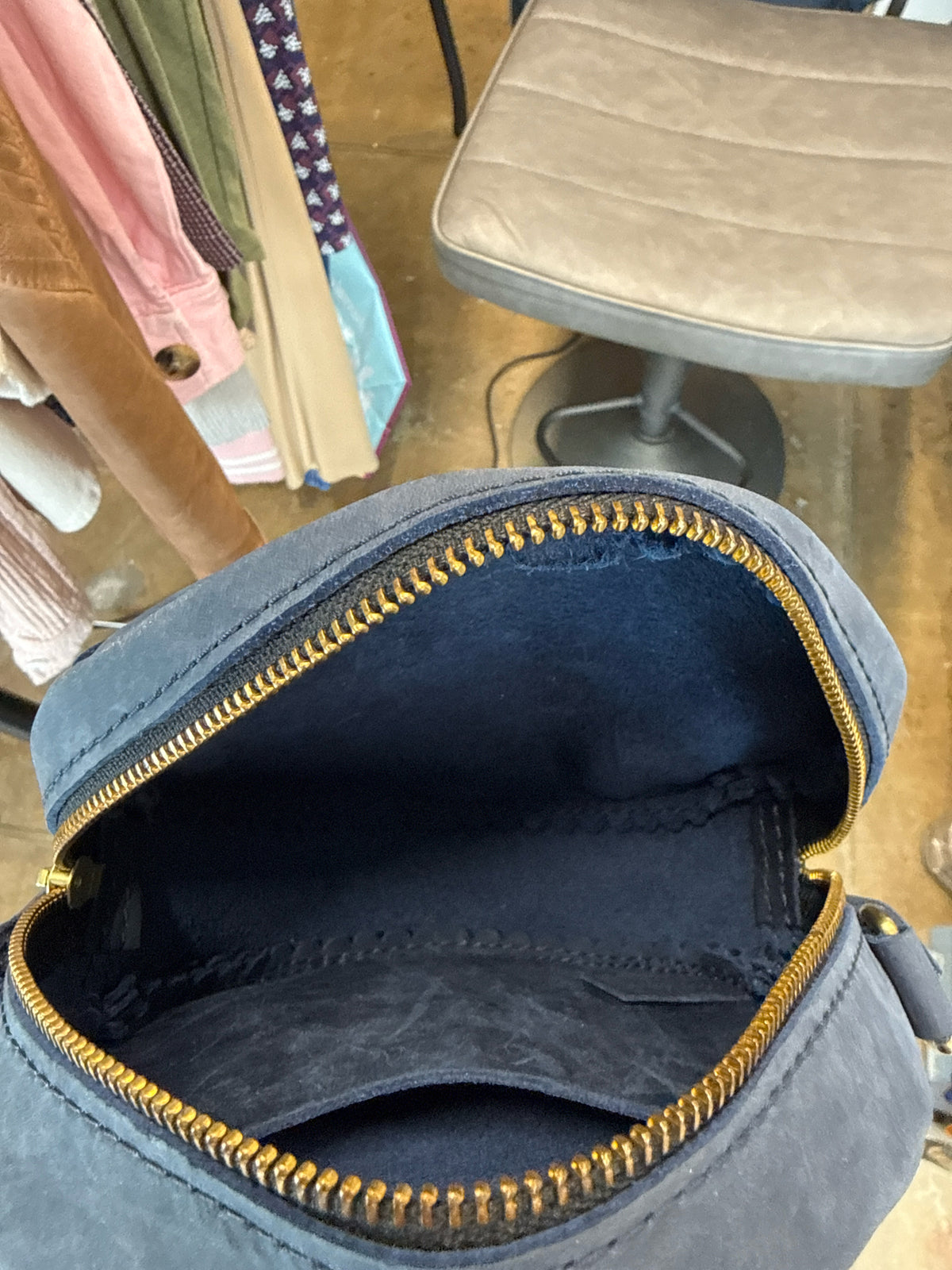 Portland Leather Navy Purse