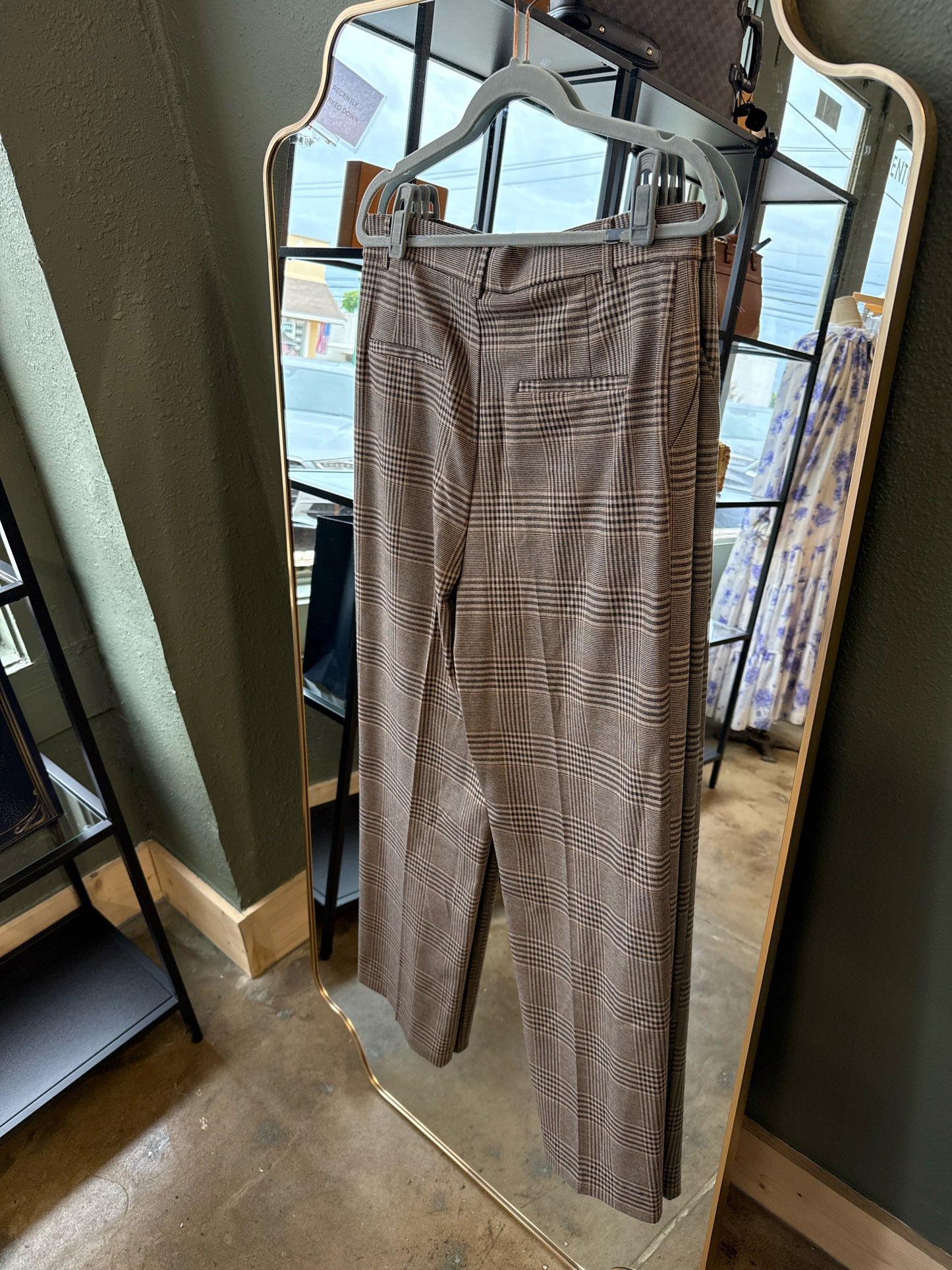 ZARA Size L Brown Pants