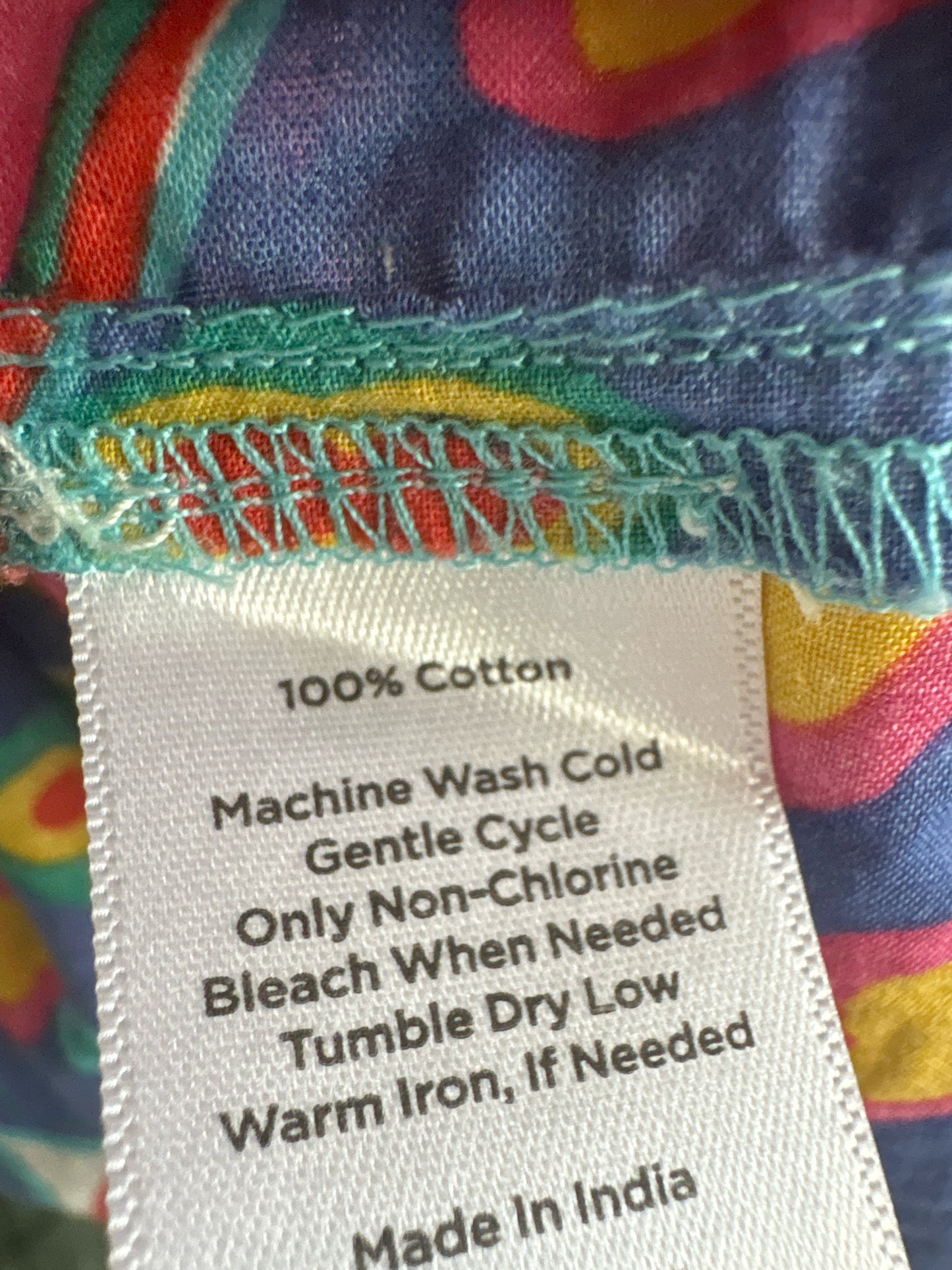 TALBOTS Size L multi Top