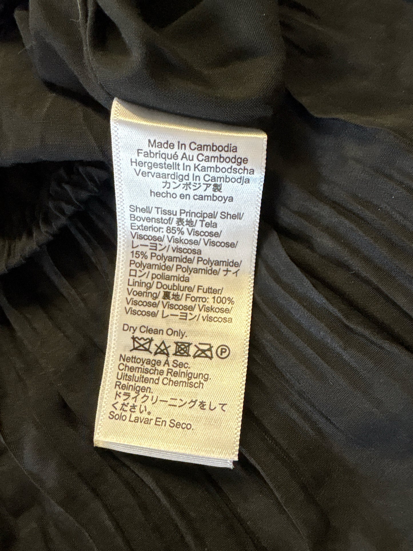 J. CREW Size M Black Skirt
