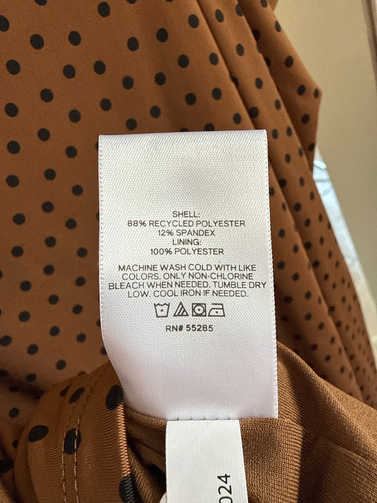 EXPRESS Size XS Brown/Black Top