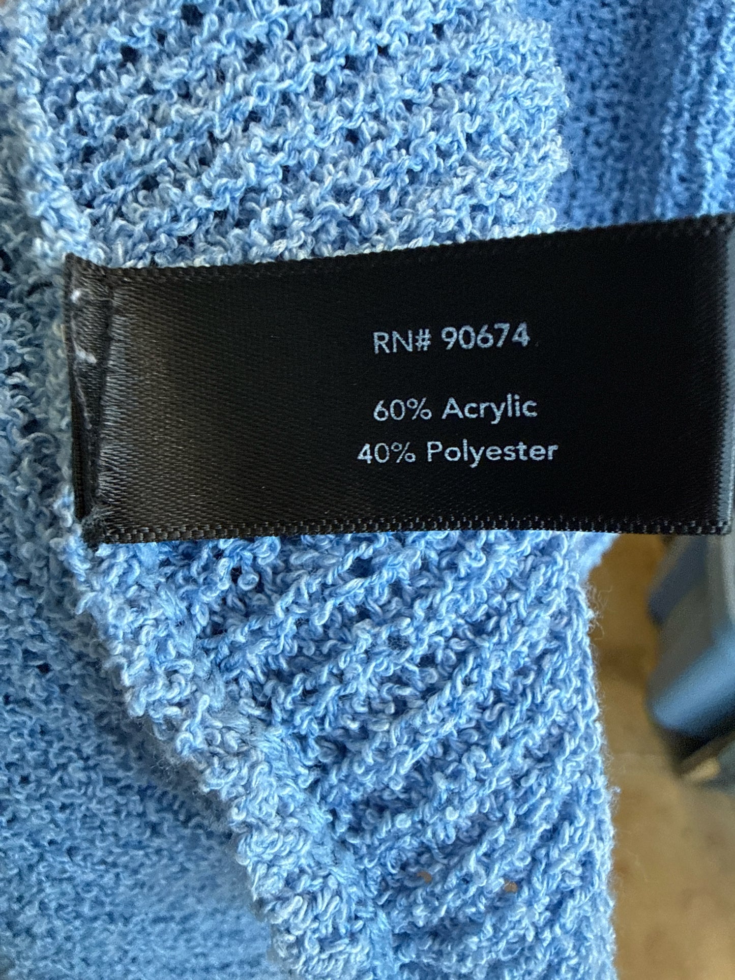boston proper Size M Blue Top