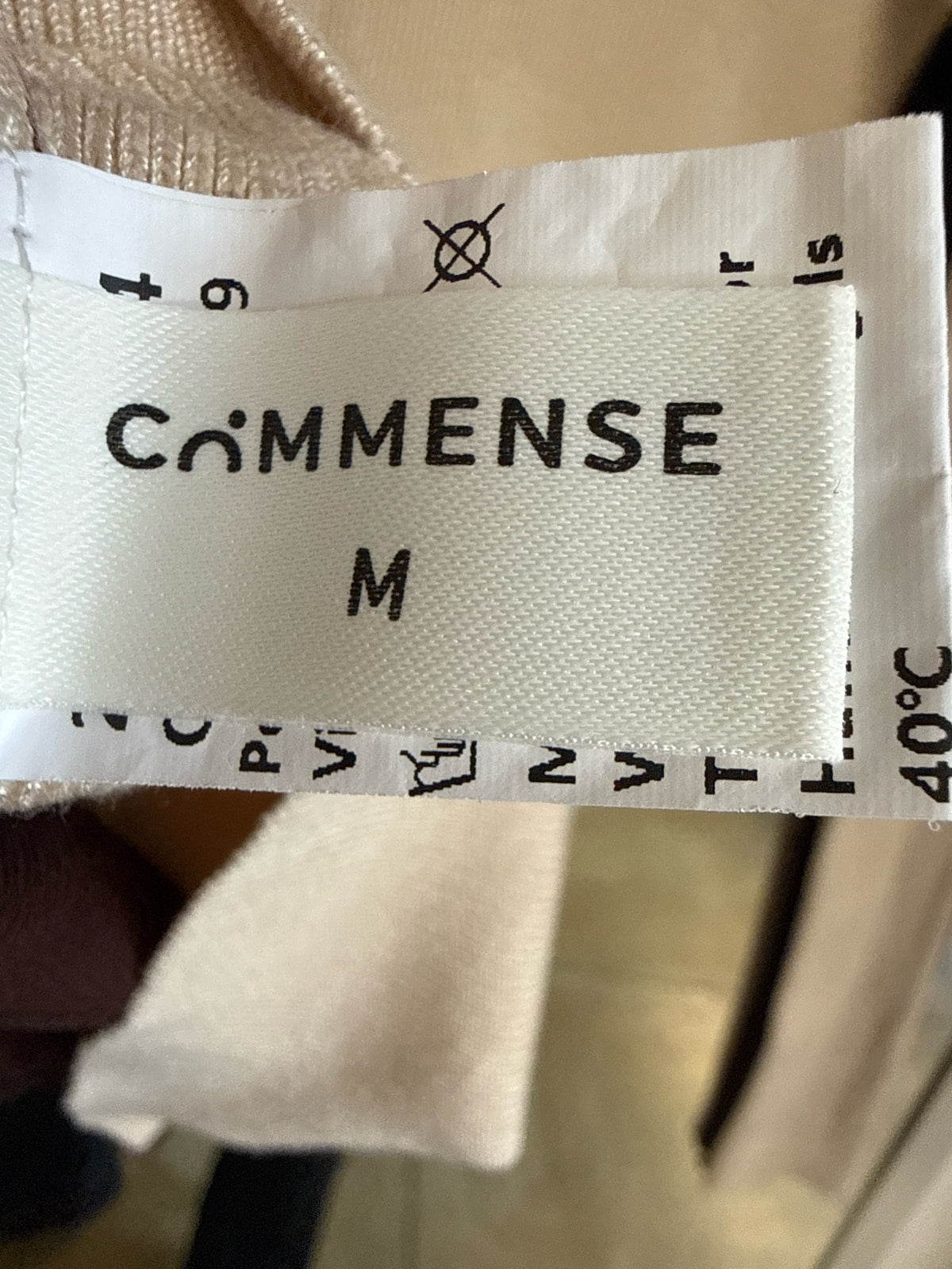 Commense Size M Brown/Tan Top