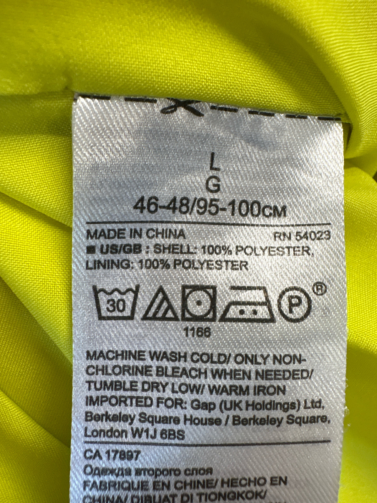 Banana Republic Size L yellow + multi Dress