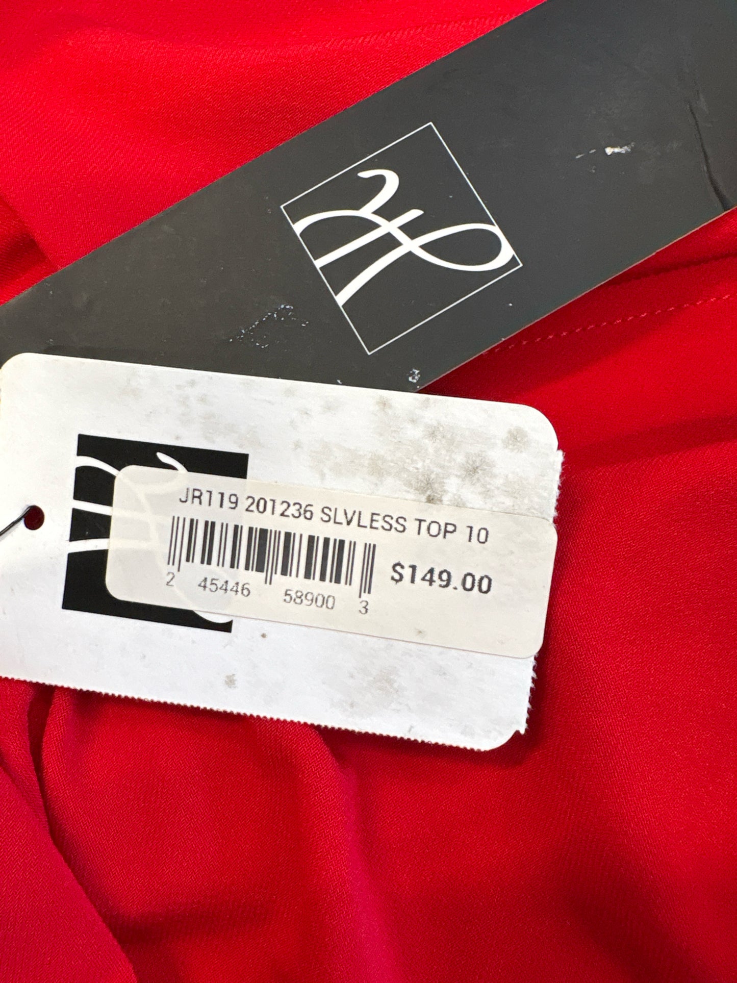 joseph ribkoff Size 10 Red Top