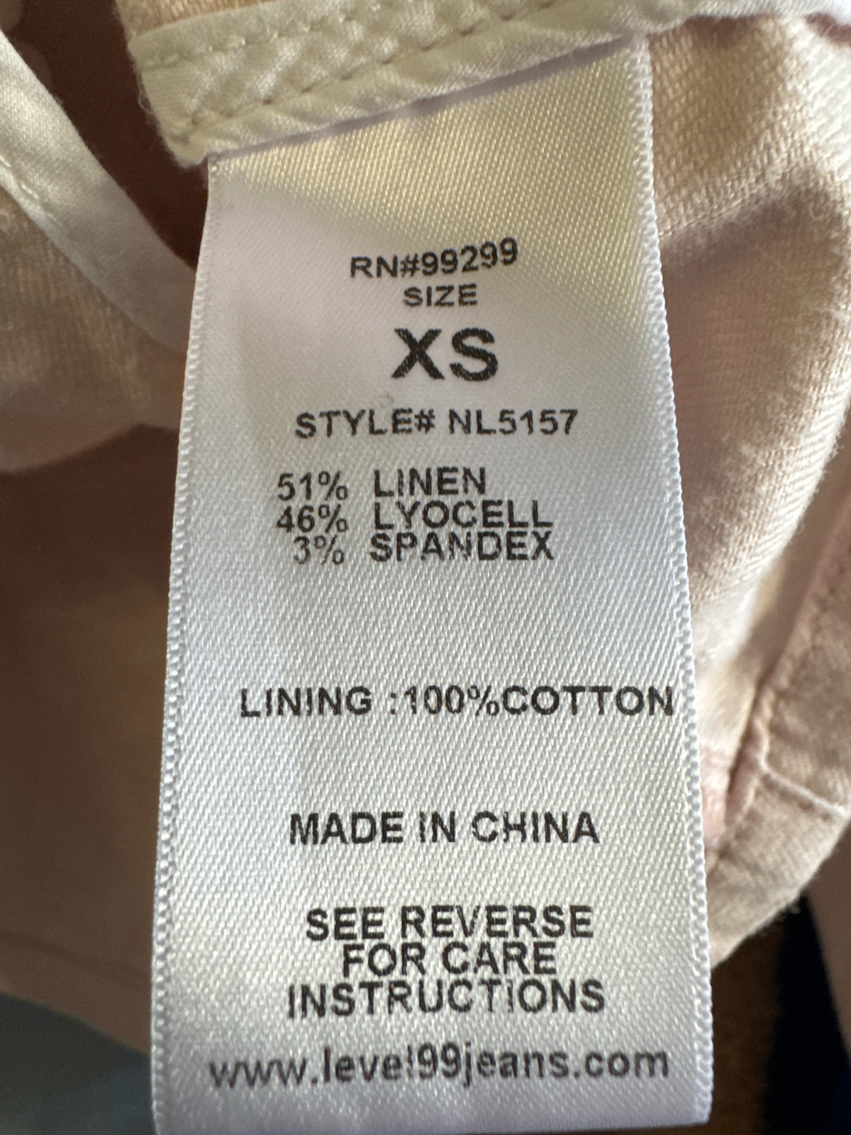 Level 99 Size XS Light Pink Jacket