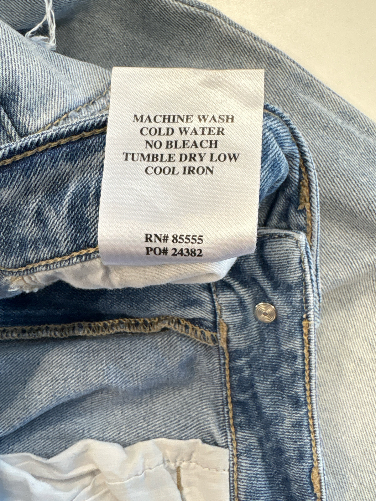 Eunina Size 5 Light Wash Denim Jeans