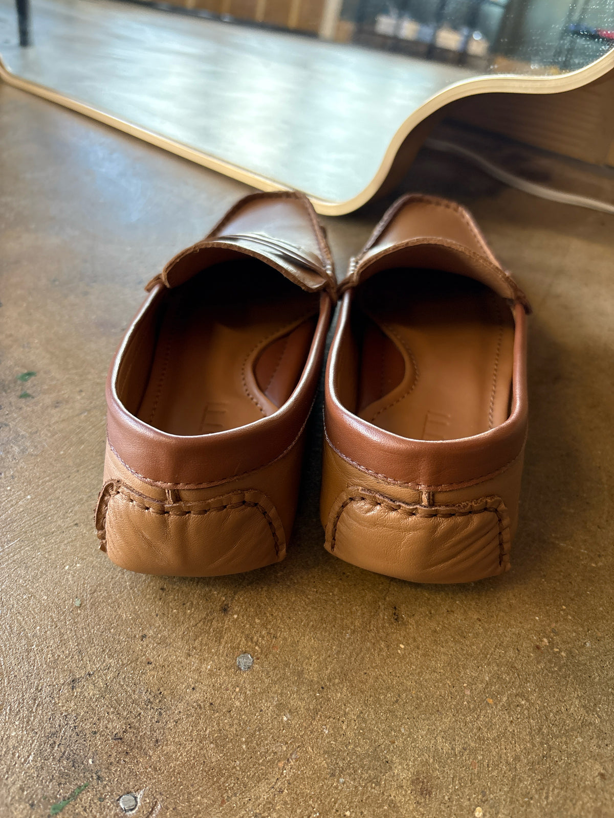 Girotti Shoe Size 38 Brown Flats