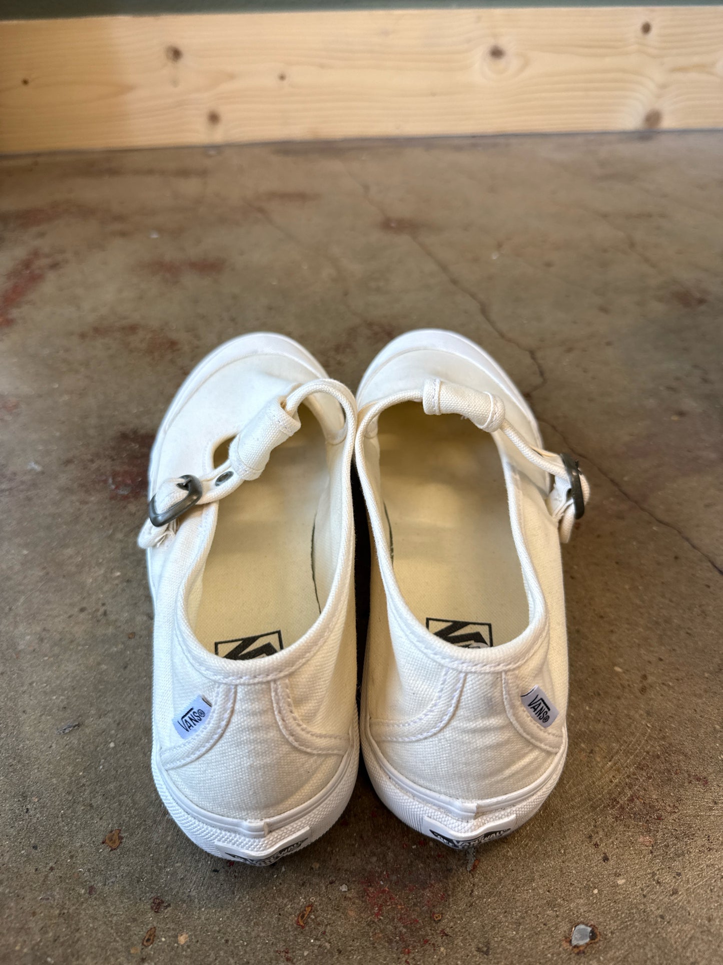 Vans Shoe Size 10 Cream Sneakers