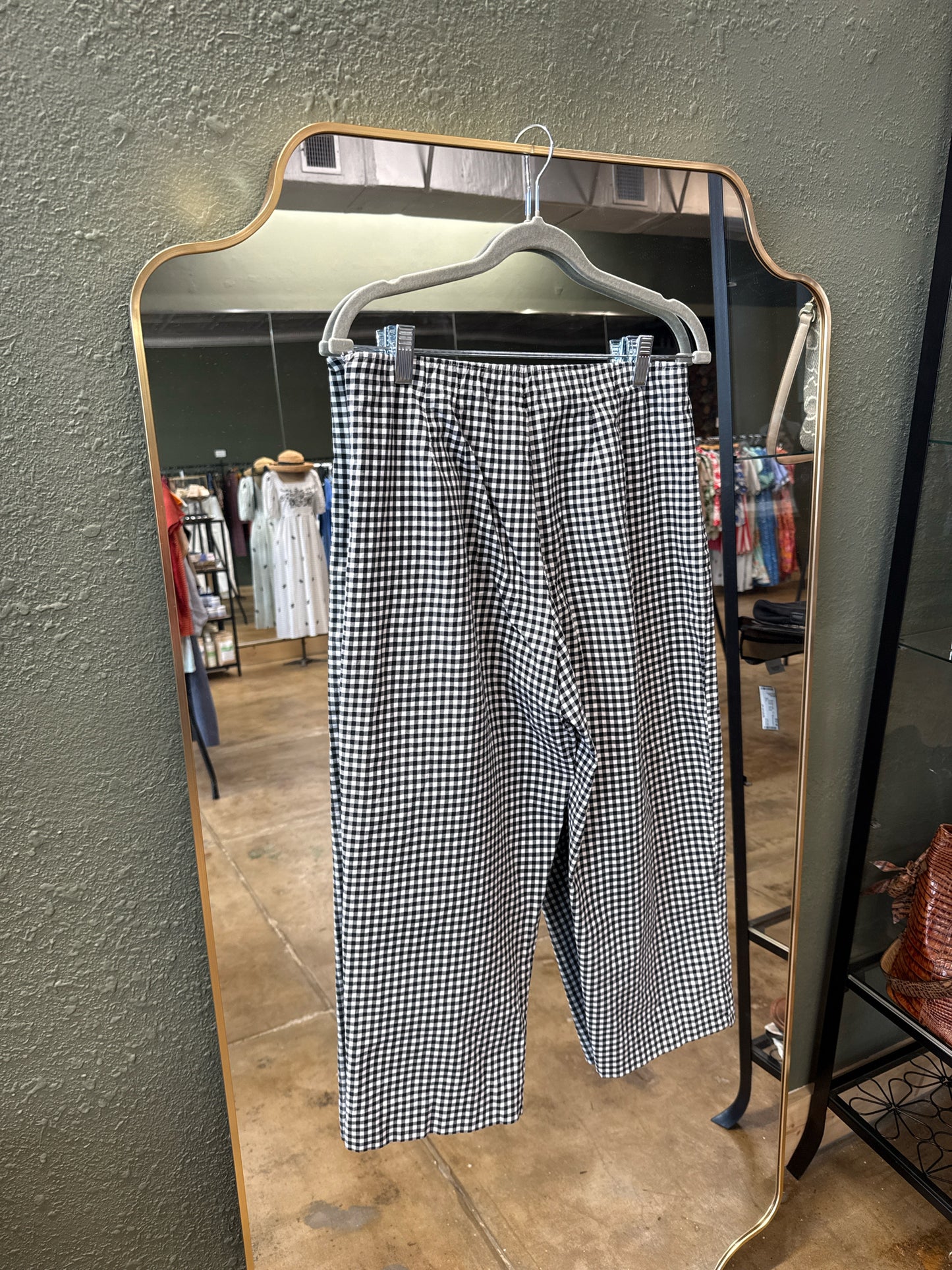 Coldwater Creek Size 8 Black/White Pants