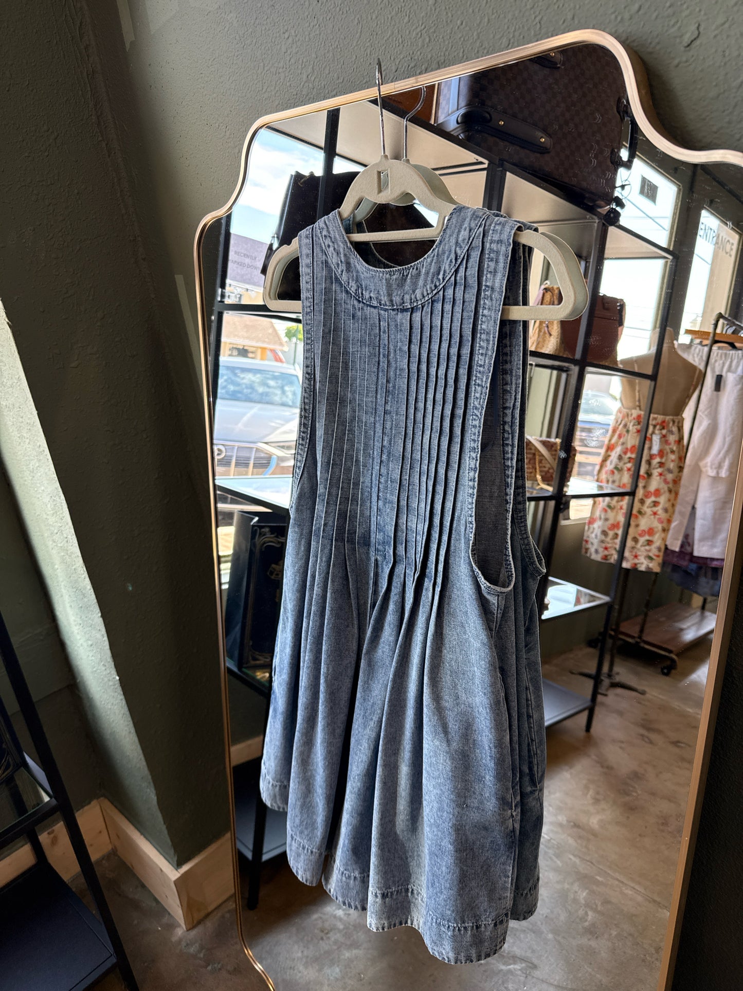 THML Size XS Denim Romper