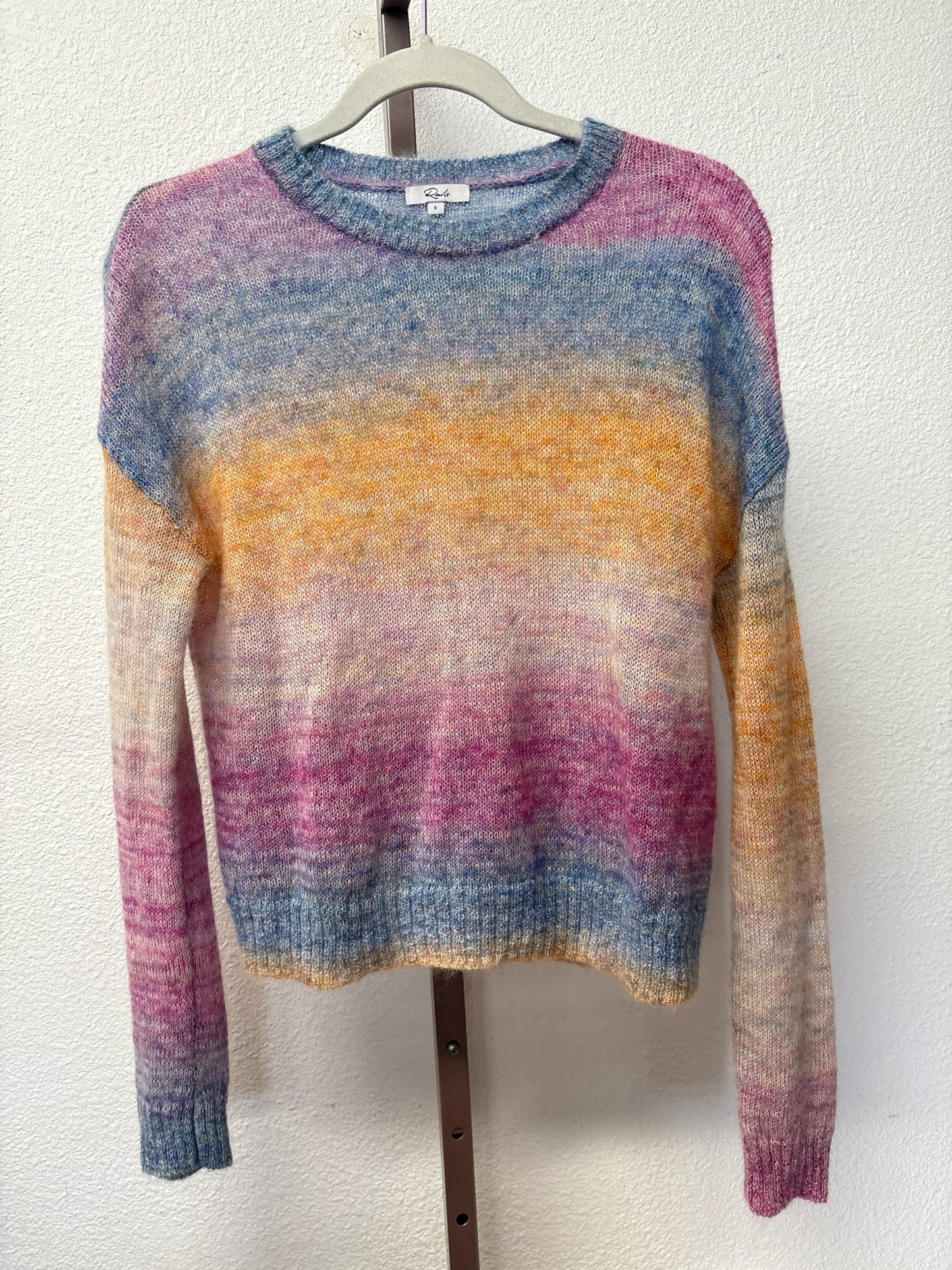 Rails Size S Blue & Pink Sweater