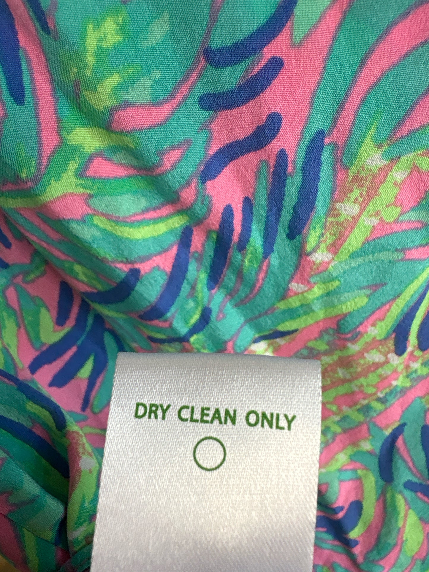 Lilly Pulitzer Size XS Green/multi Leaves Top