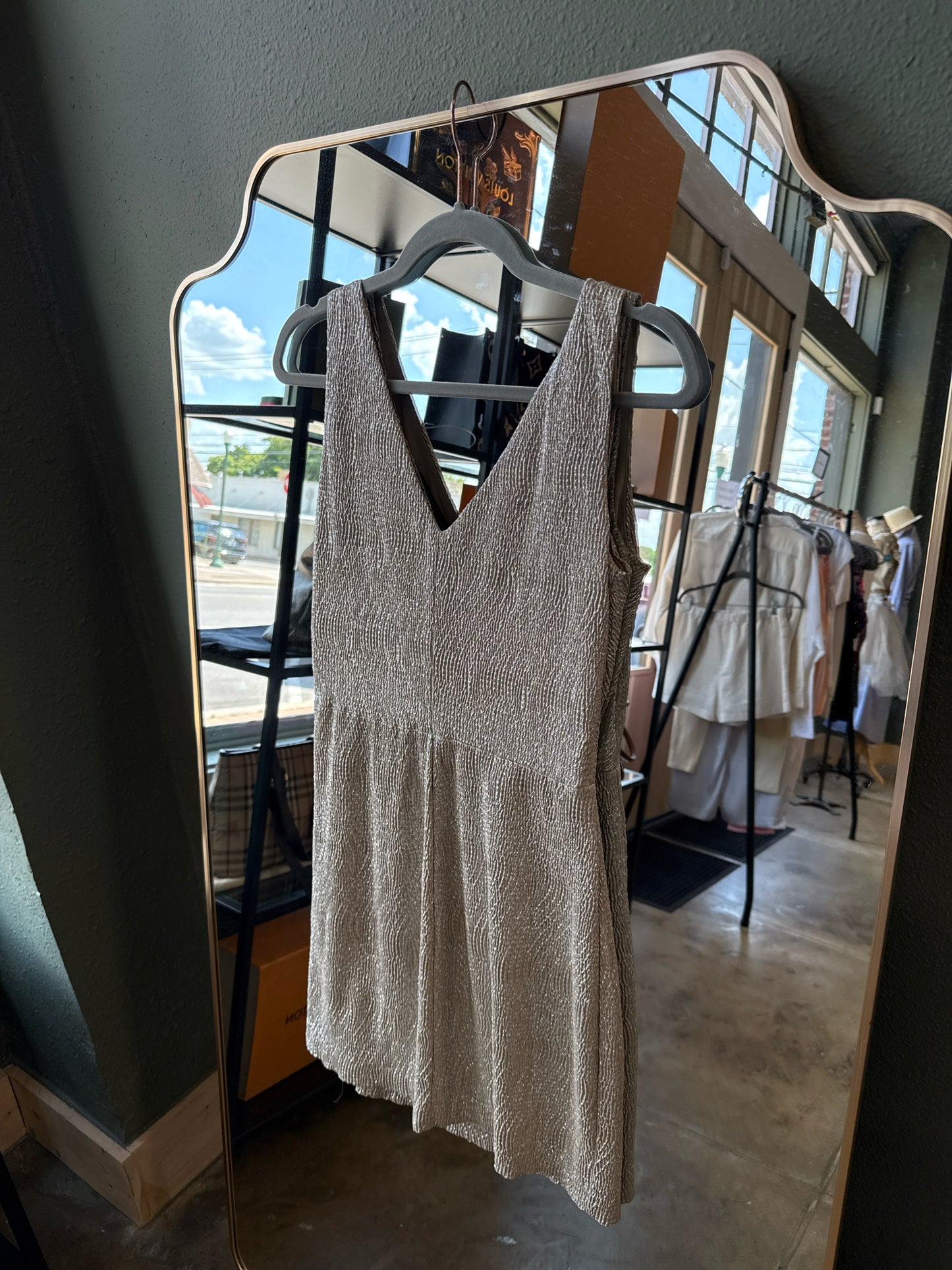Lauren Ralph Lauren Size 6 Gold Dress