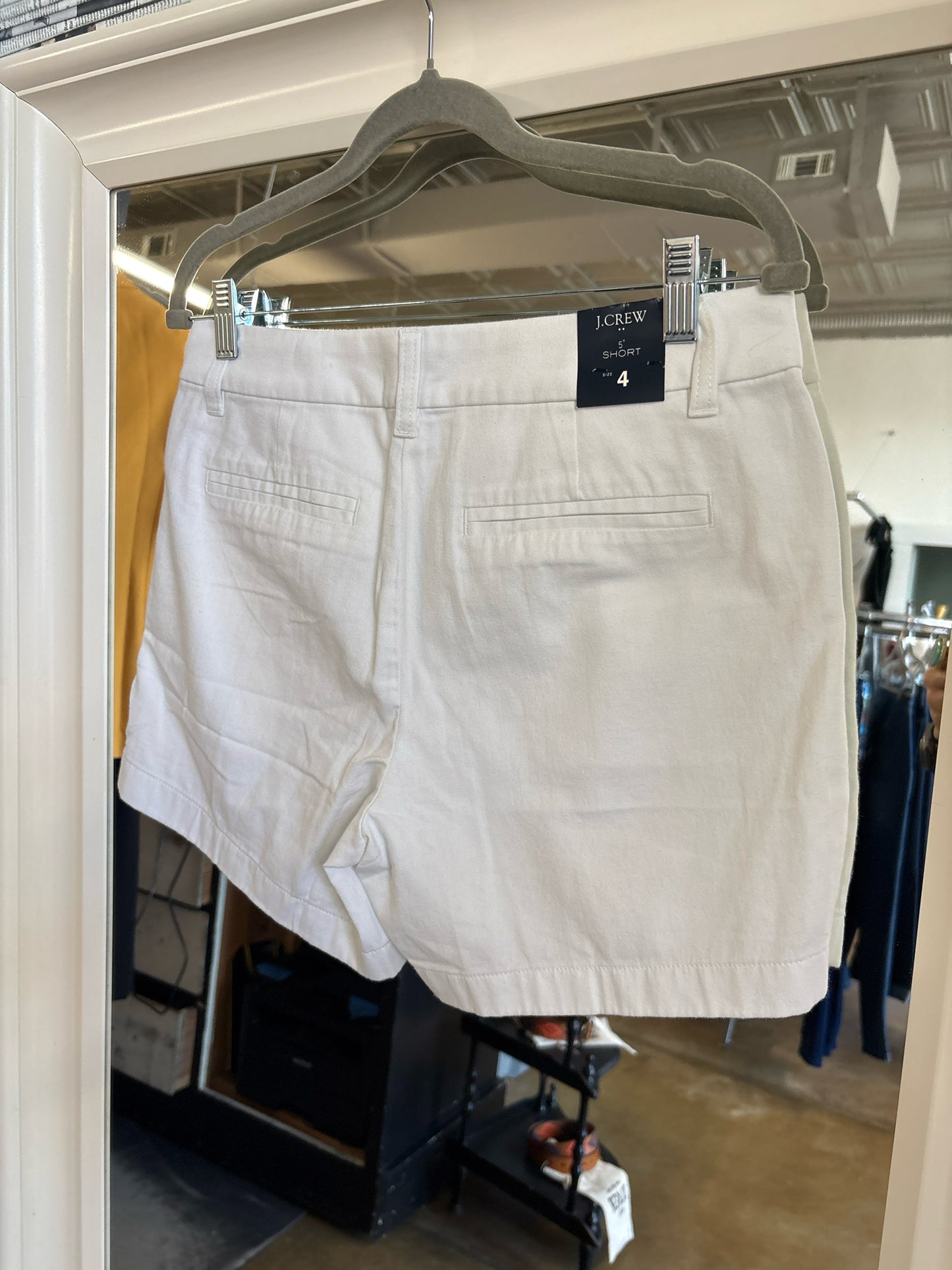 J. CREW Size 4 White Shorts
