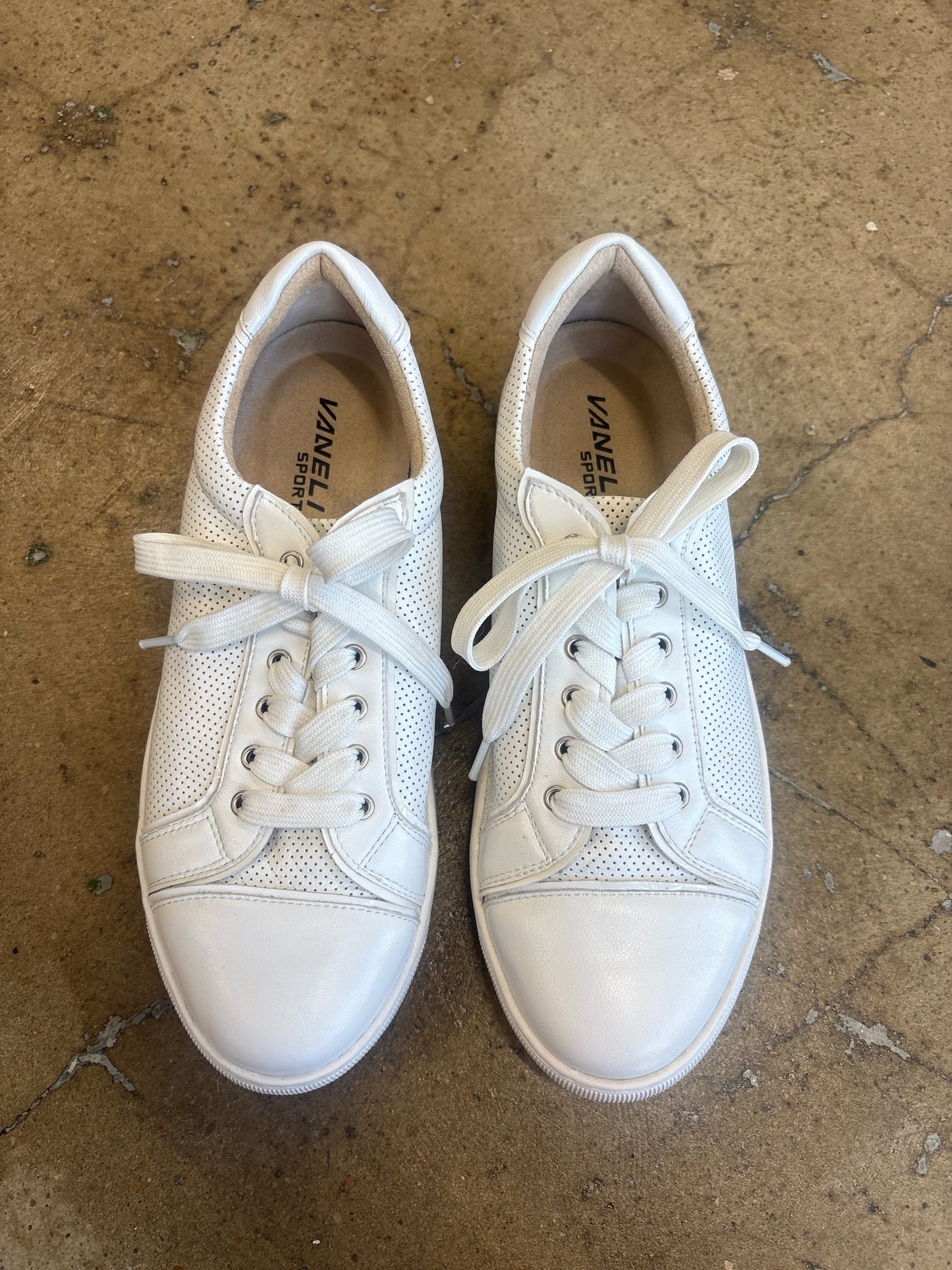 Vaneli Shoe Size 8.5 White Sneakers