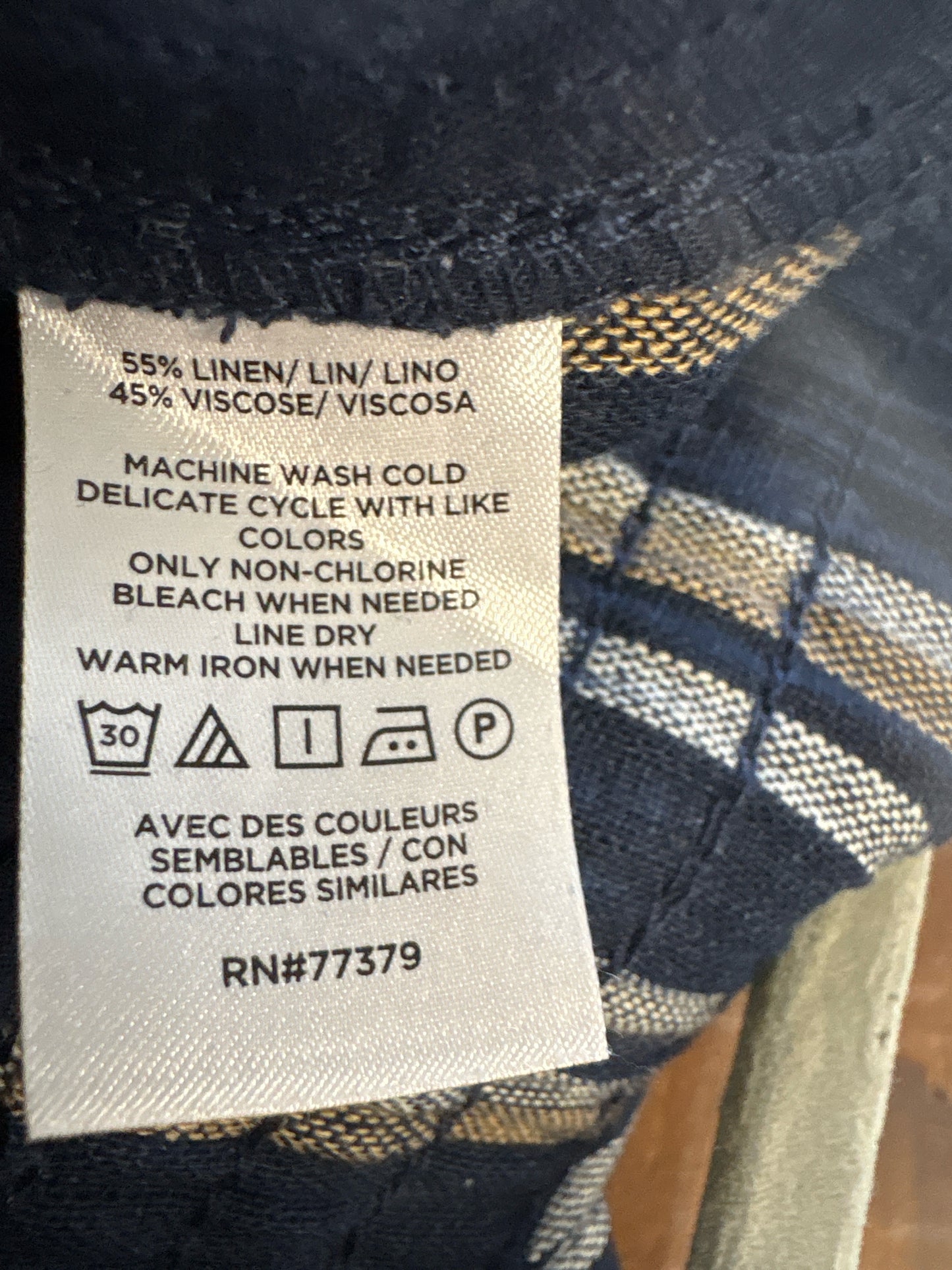 ANN TAYLOR Size XL navy + multi Pants