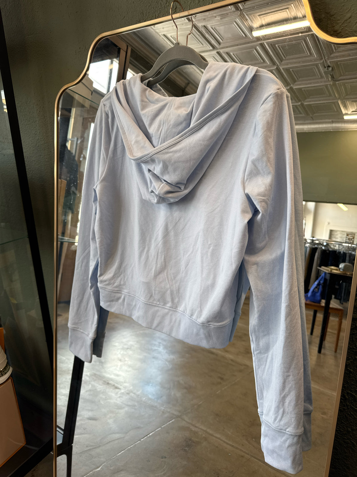 Vuori Size L Pale Blue Pullover/Hoodie