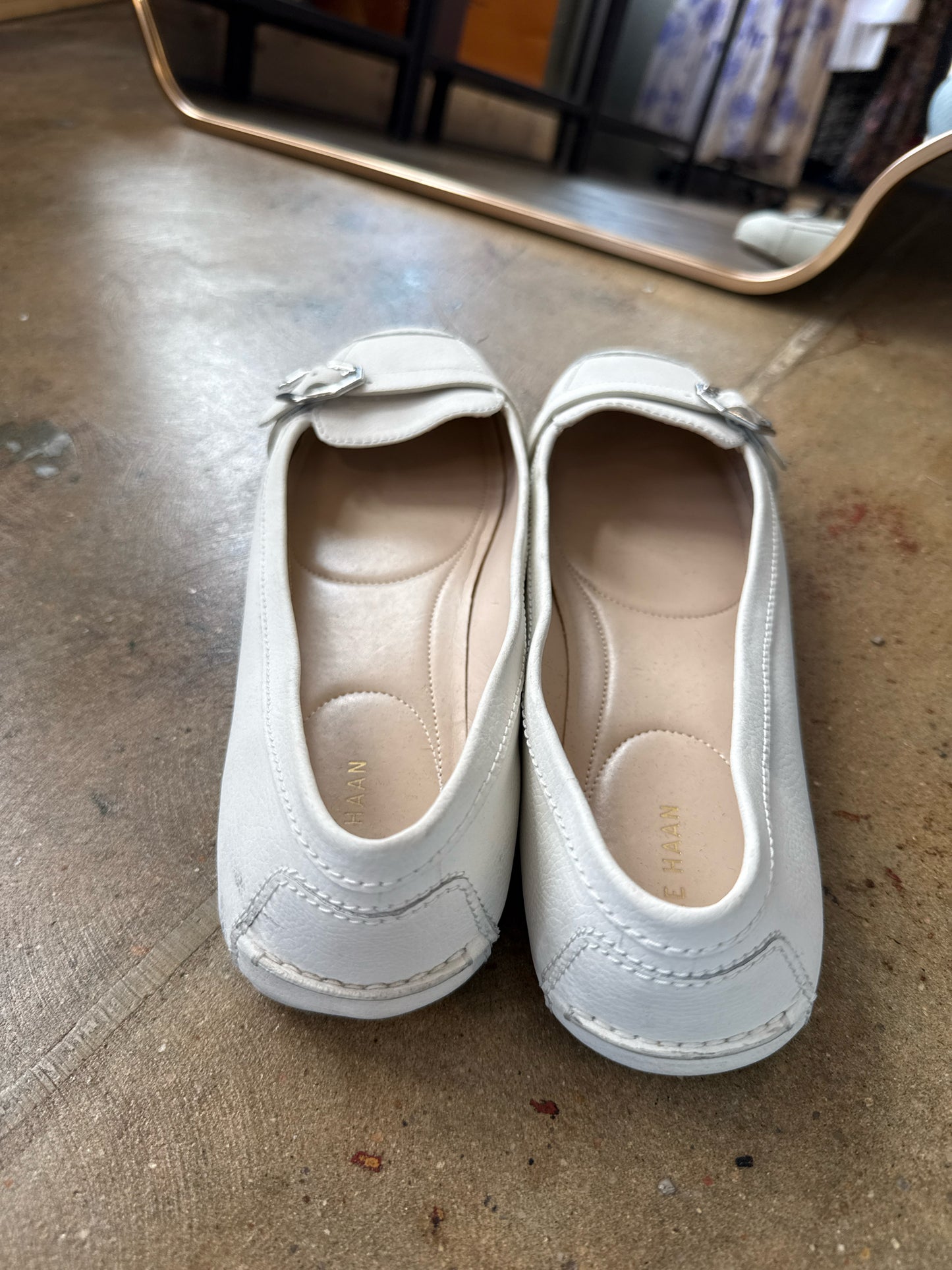 Cole Haan Shoe Size 10.5 White Flats