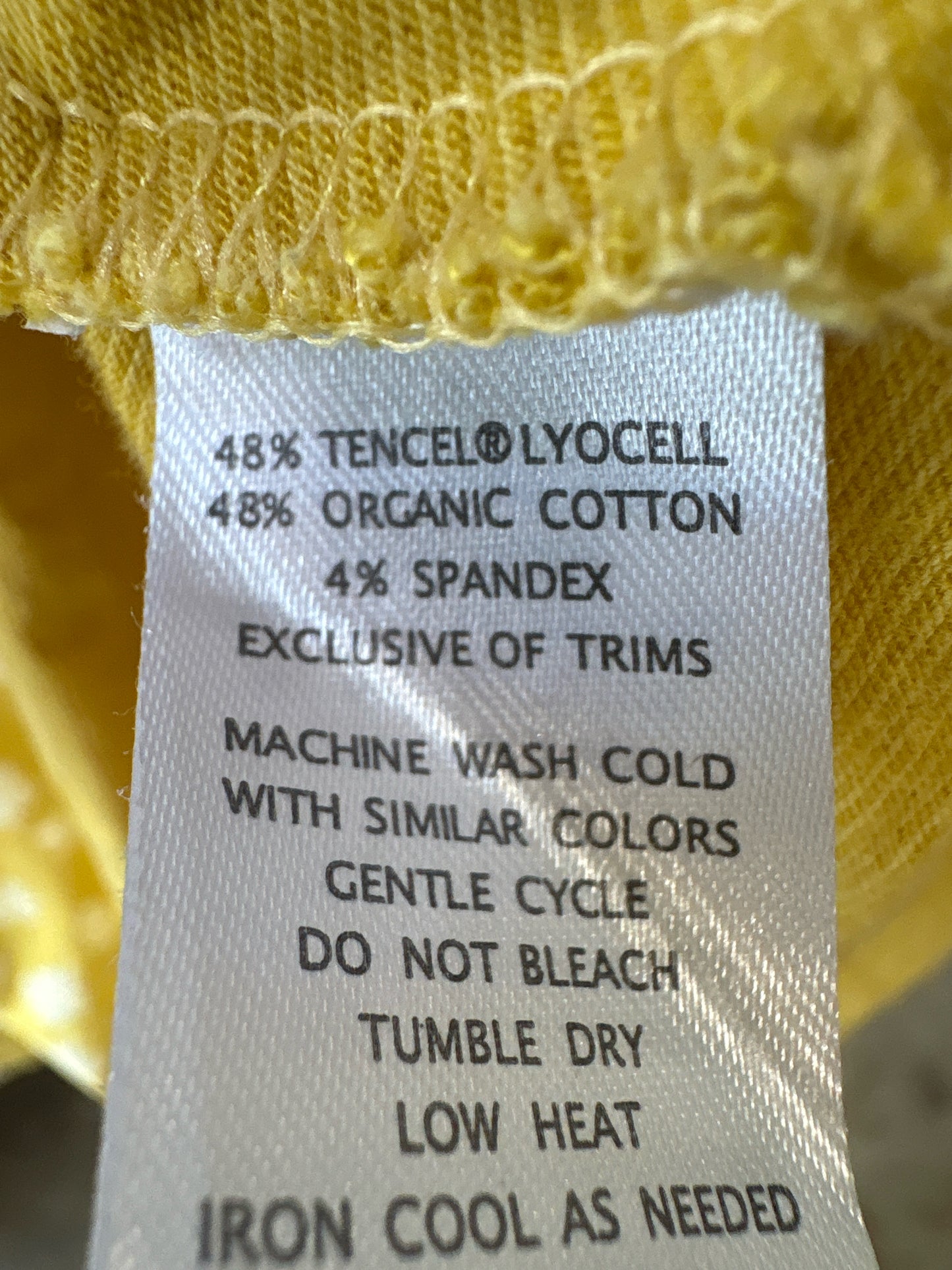TOAD & CO Size L Yellow & White Skirt