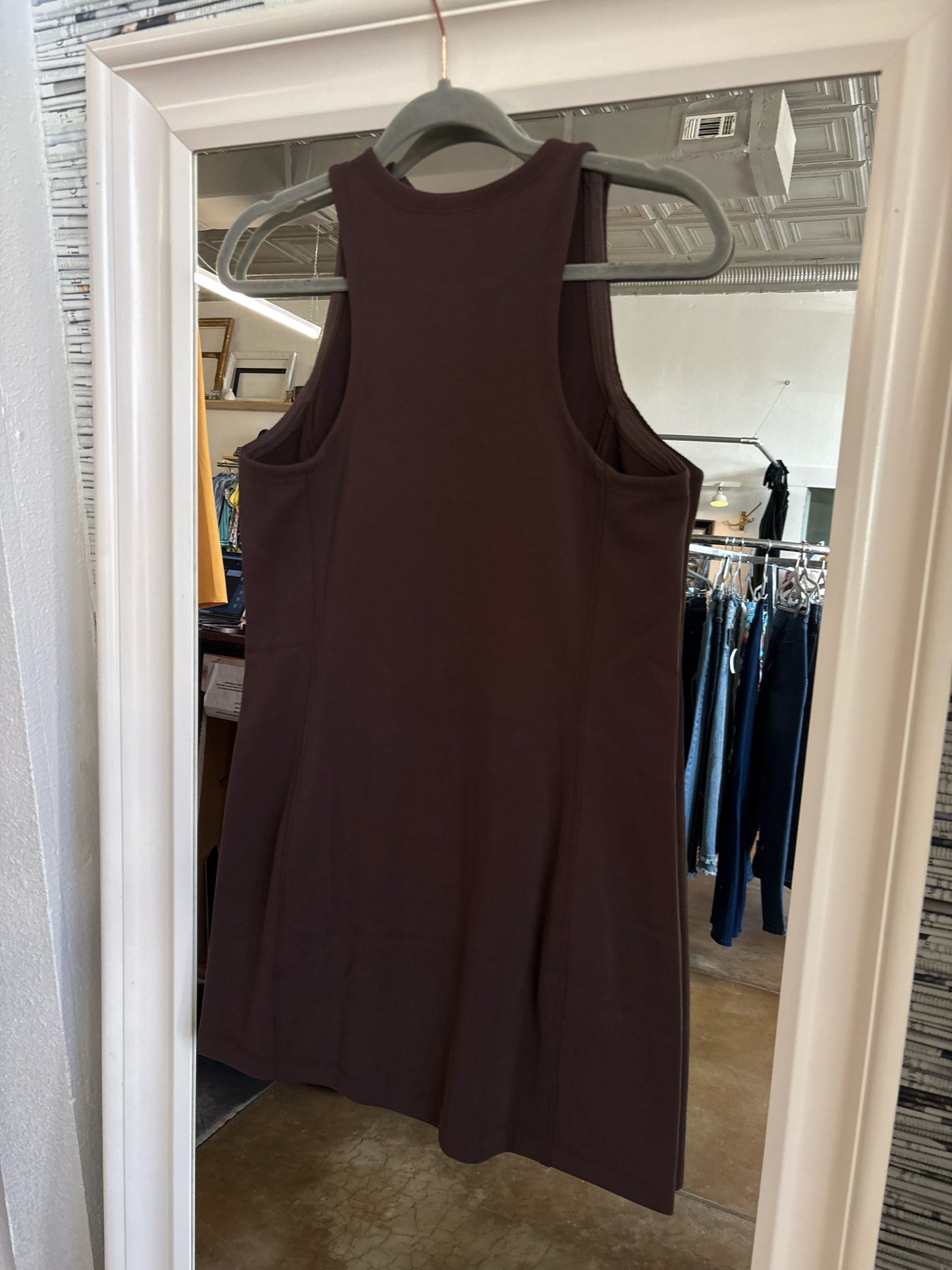 ATHLETA Size M Brown tank Dress