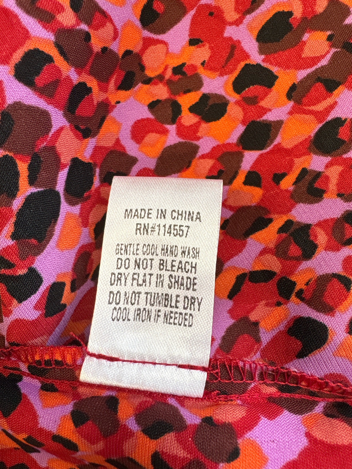 THML Size M Pink & Purple Top