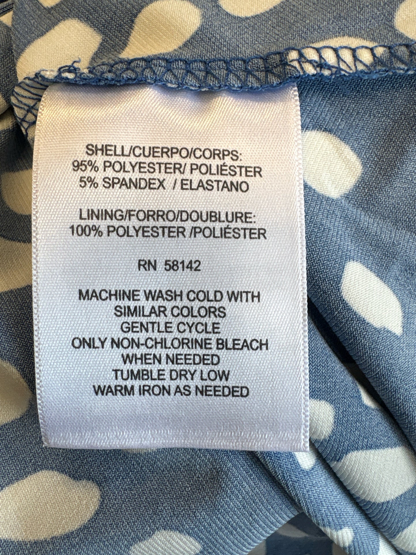 maggie london Size 8P blue and white Dress