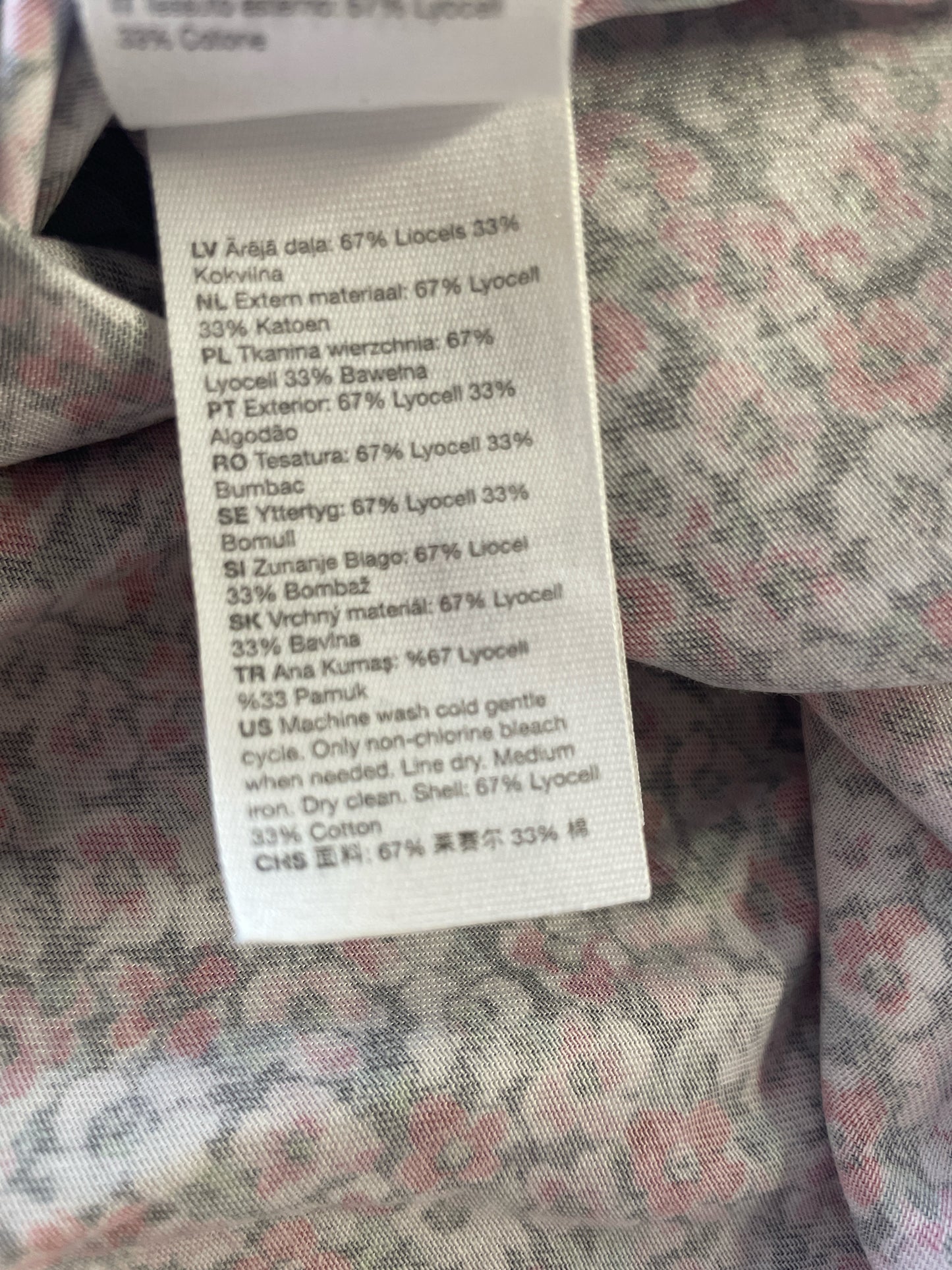 PARIS ATELIER Size 2 multi Floral Dress