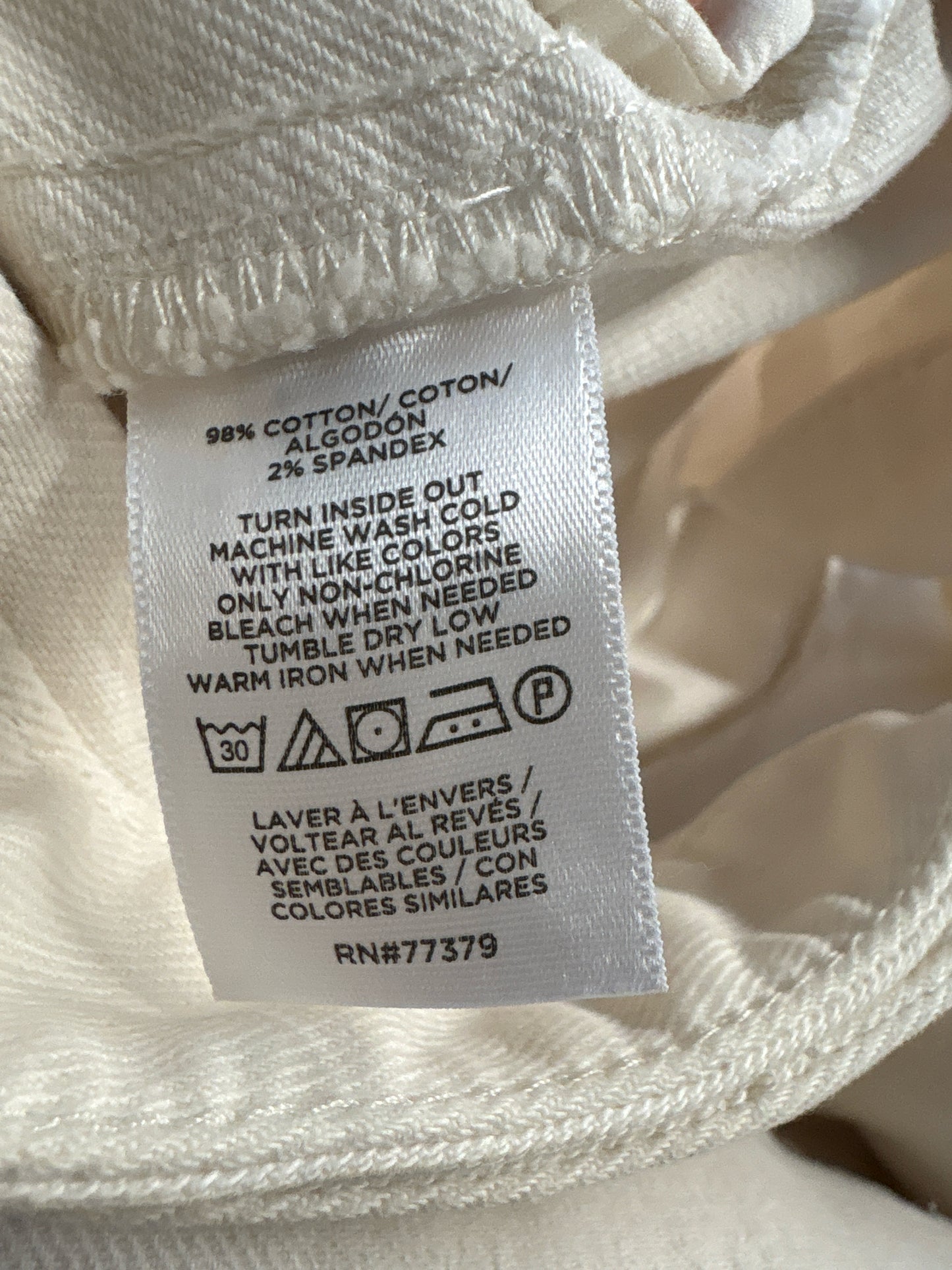 ANN TAYLOR Size 4 Cream Skirt