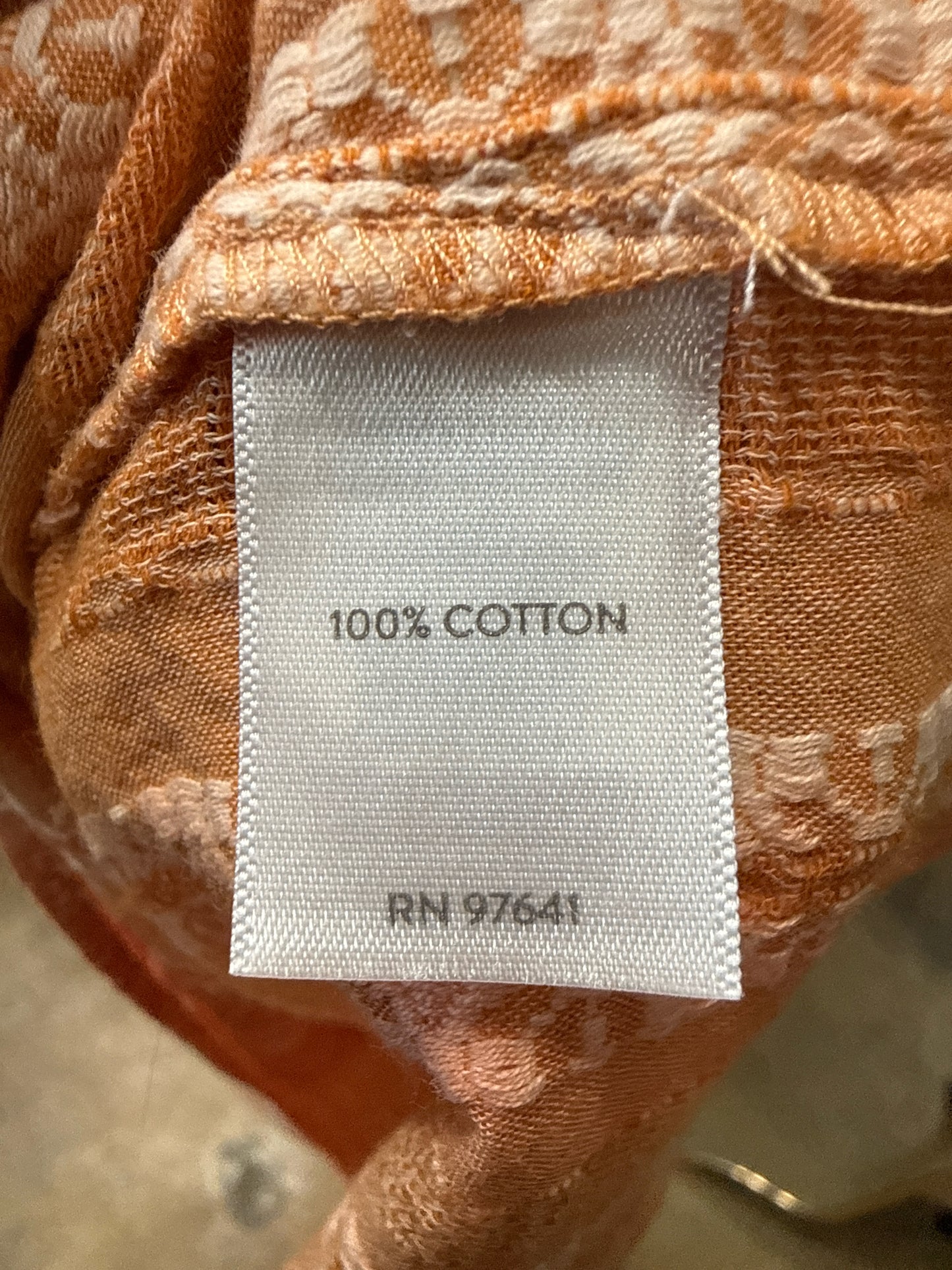 J Jill Size LP Orange Dress