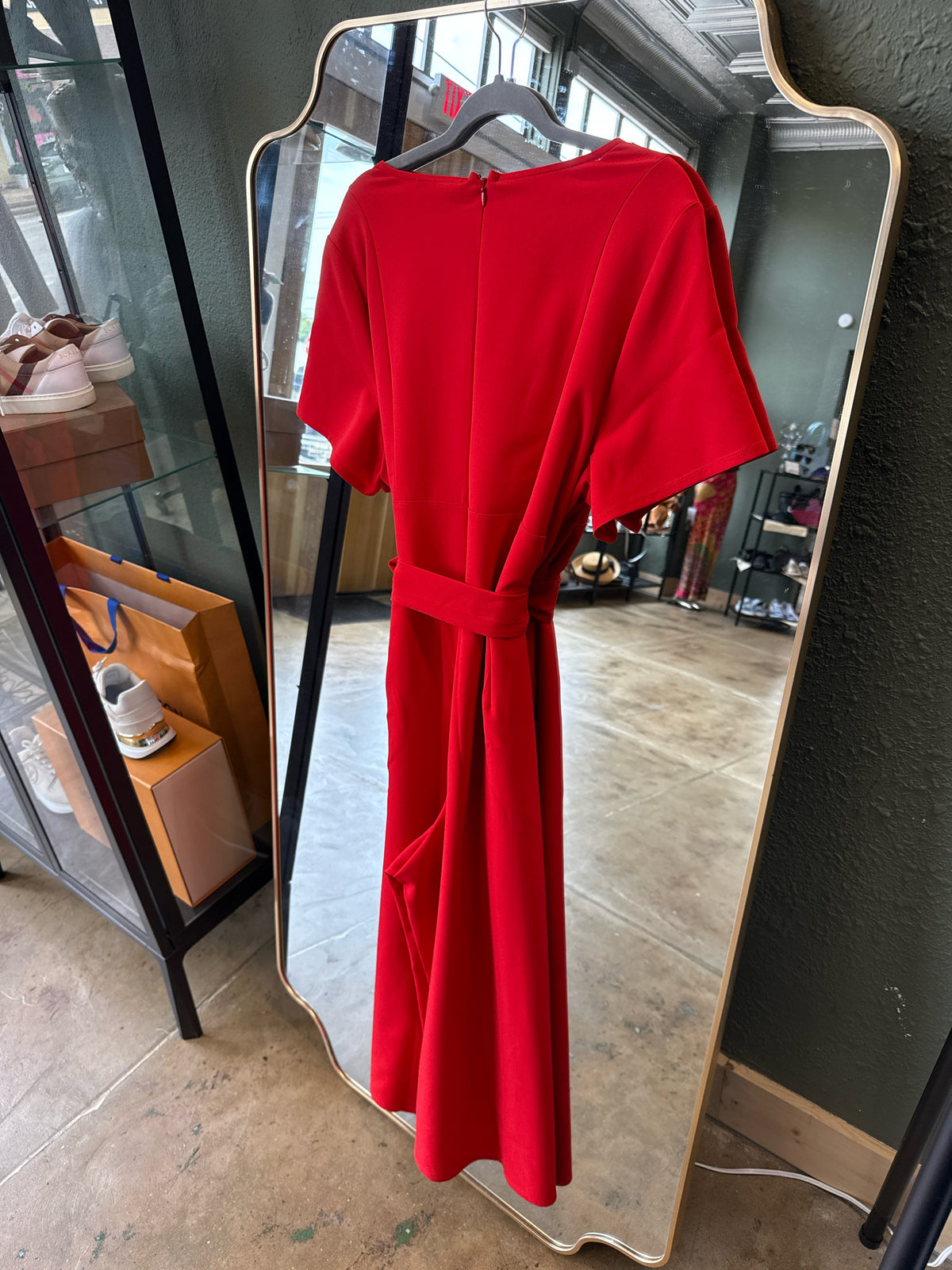 Lane Bryant Size 16P Red Dress
