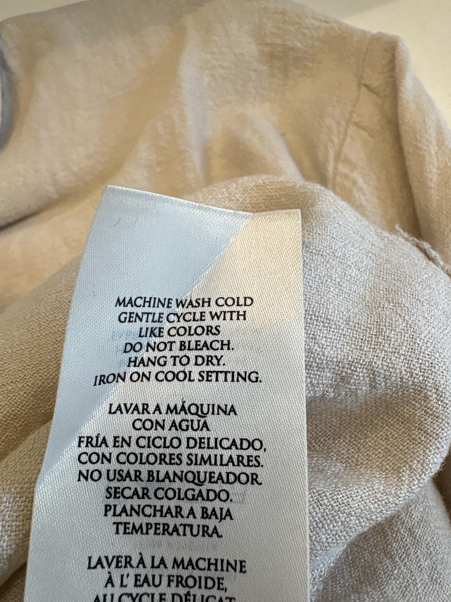 Blank NYC Size M Tan Top