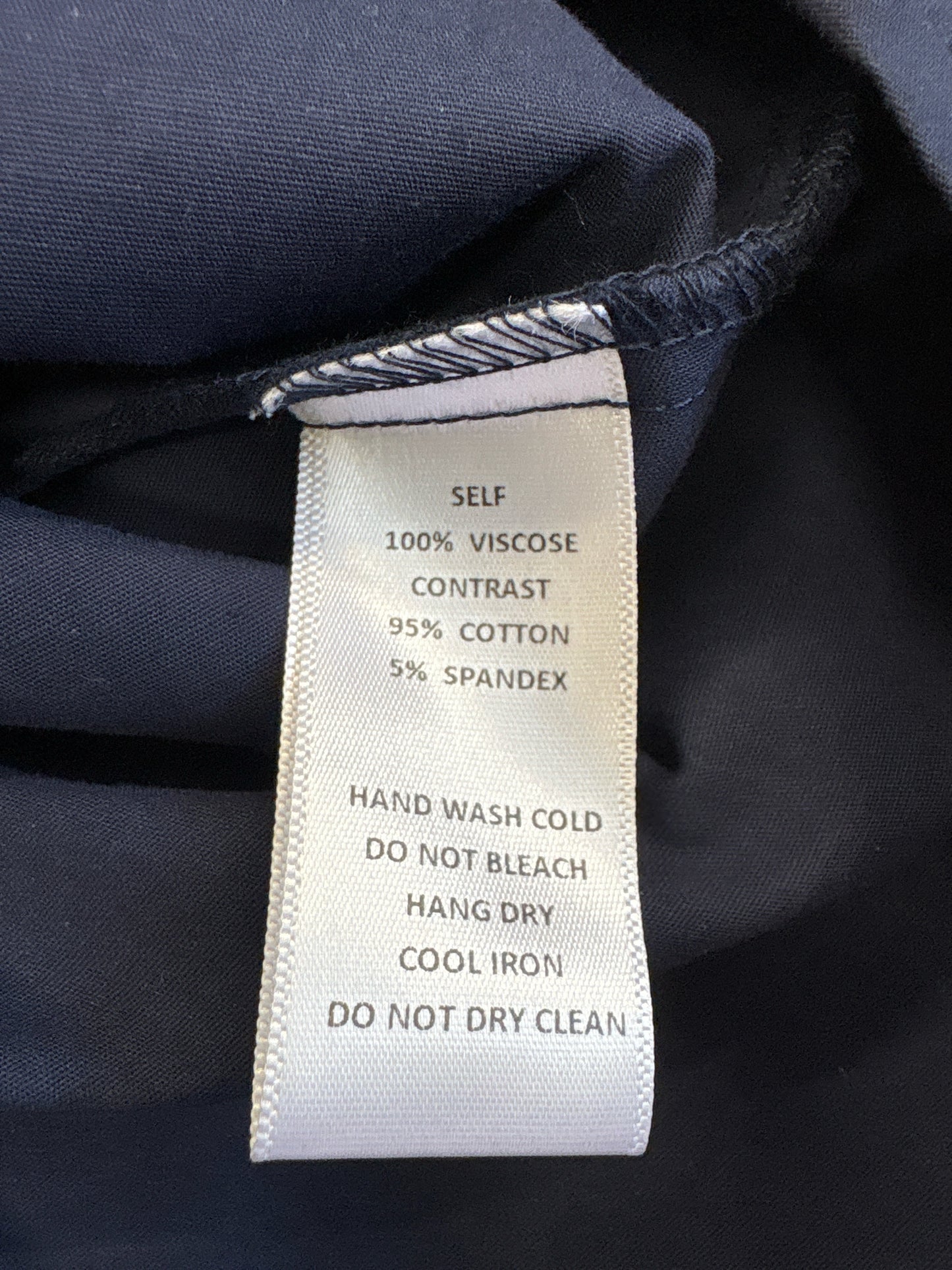 All Row Size L Navy Dress