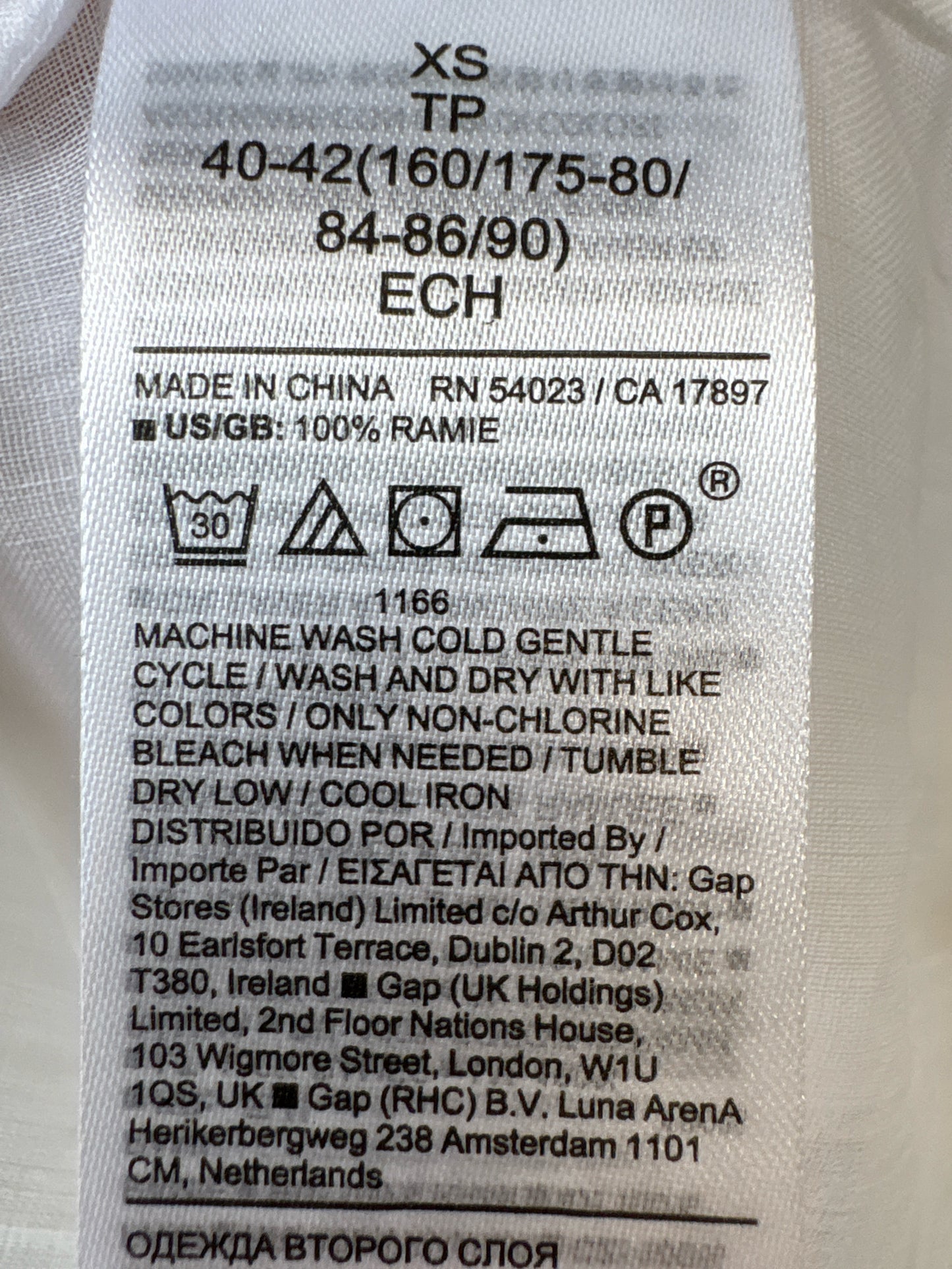 Banana Republic Size XS White Pleated Dress