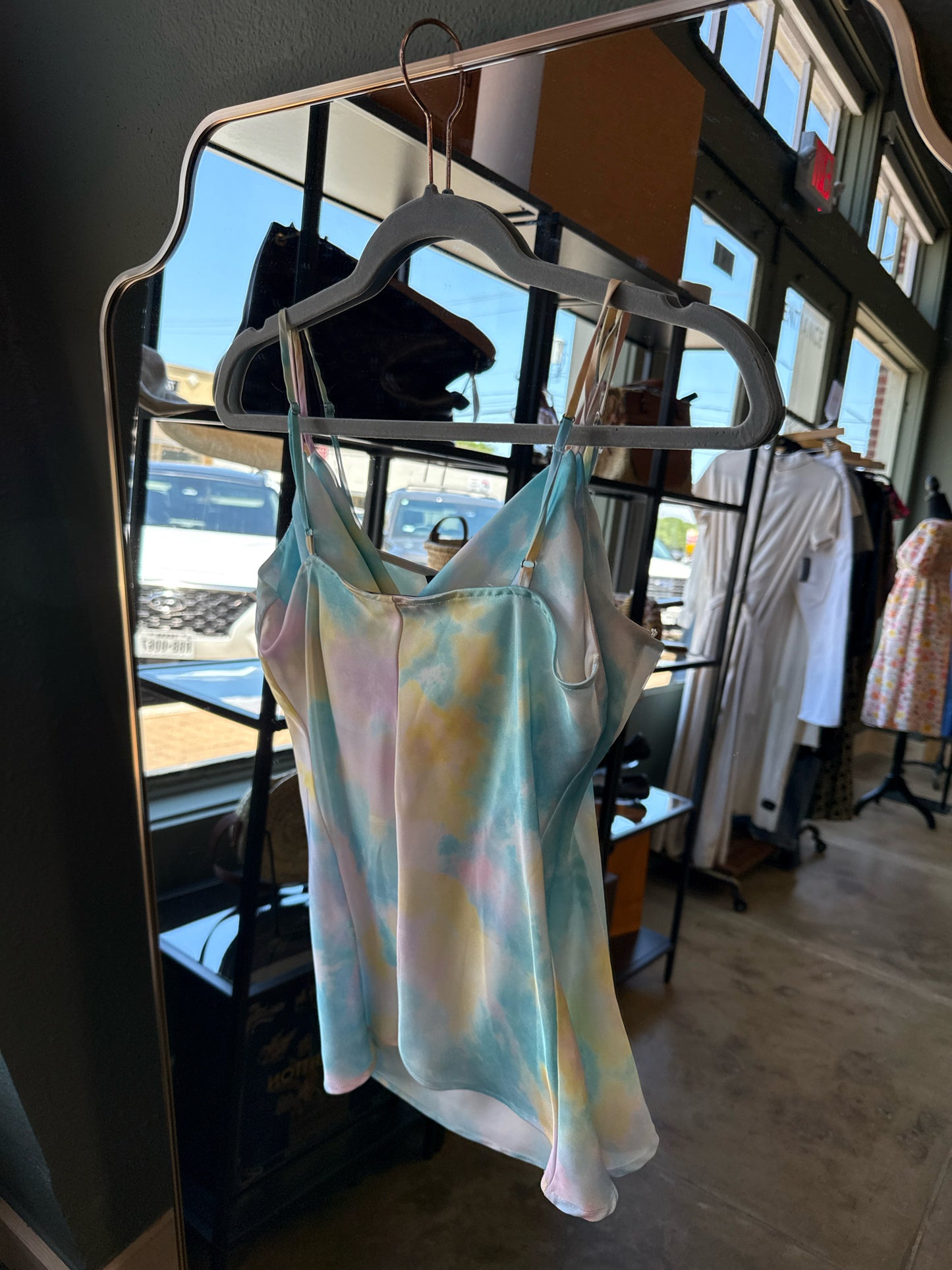 ZARA Size S multi Tie Dye Top