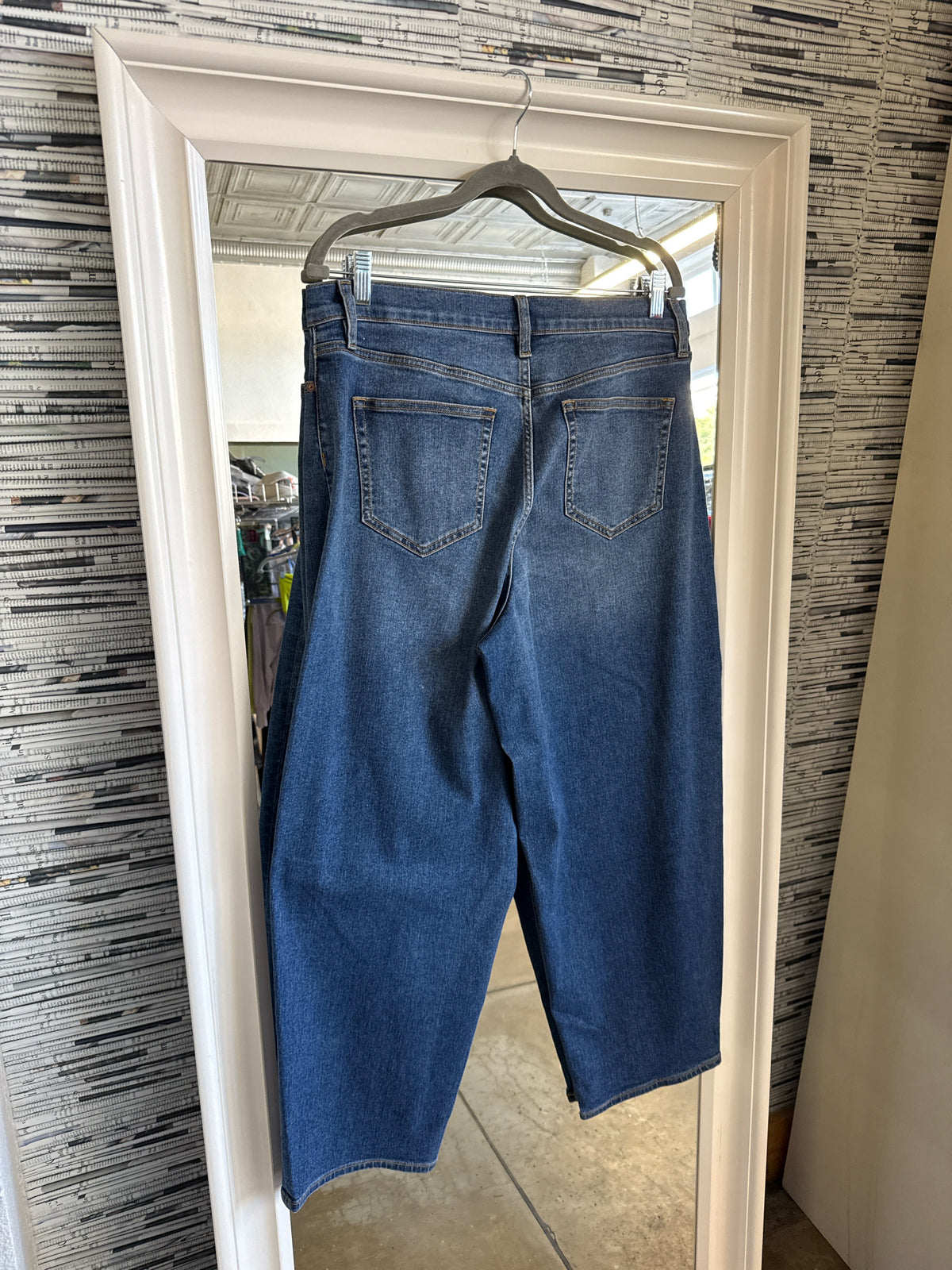Lands End Size 12 Denim Jeans