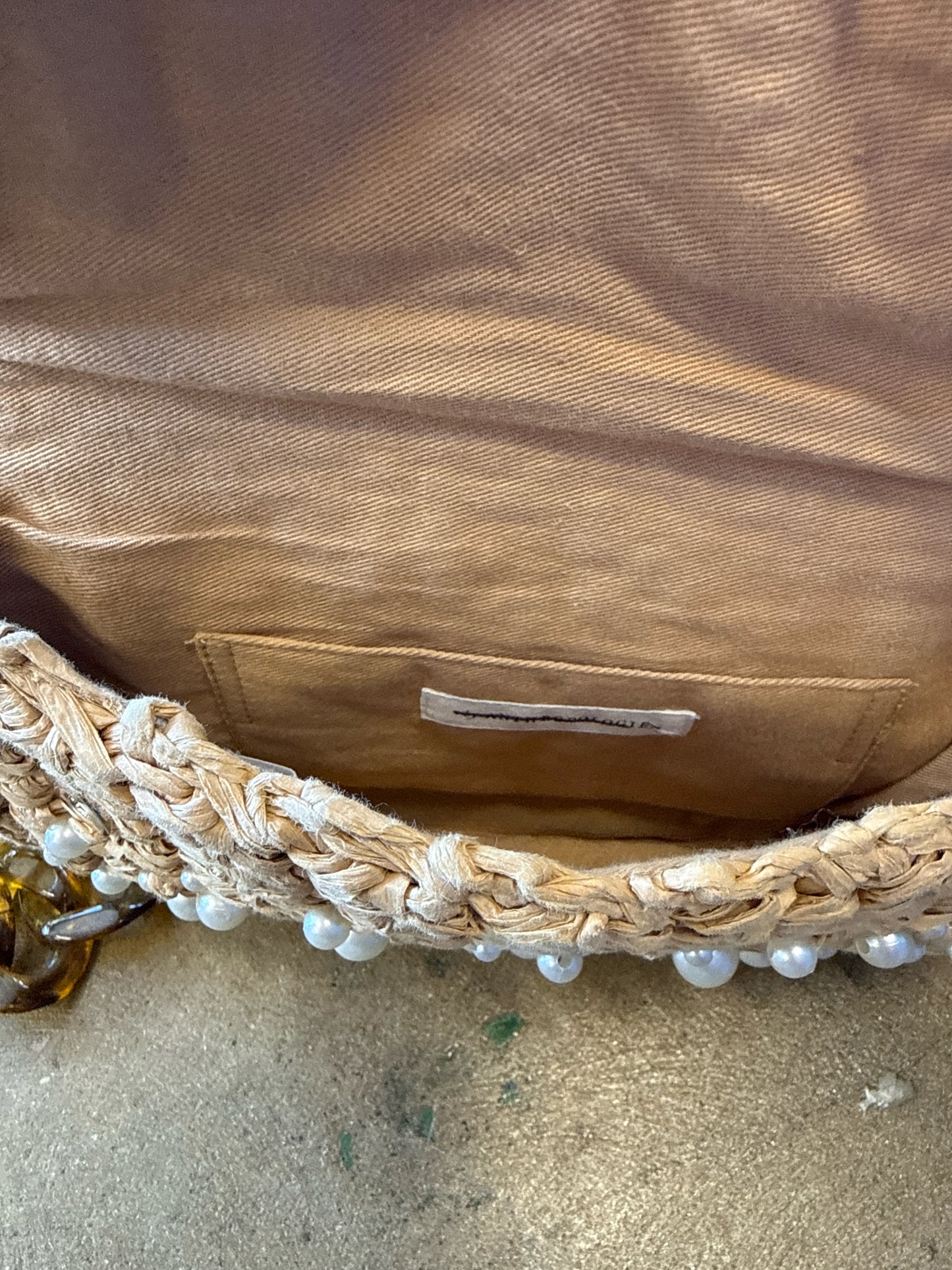Anthropologie Tan Purse