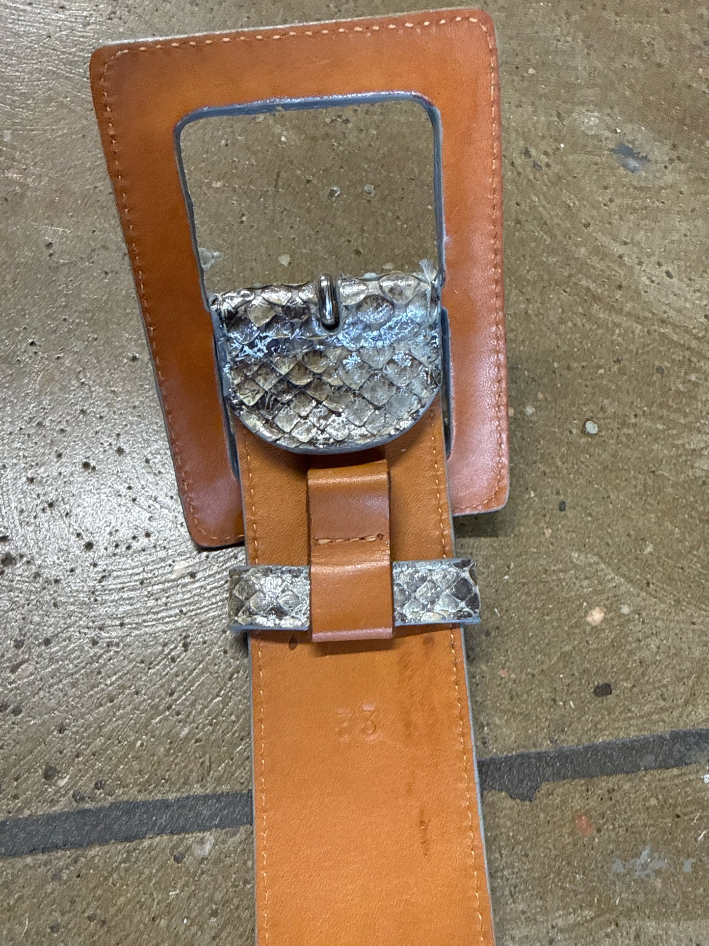 Silver/Multi Belt