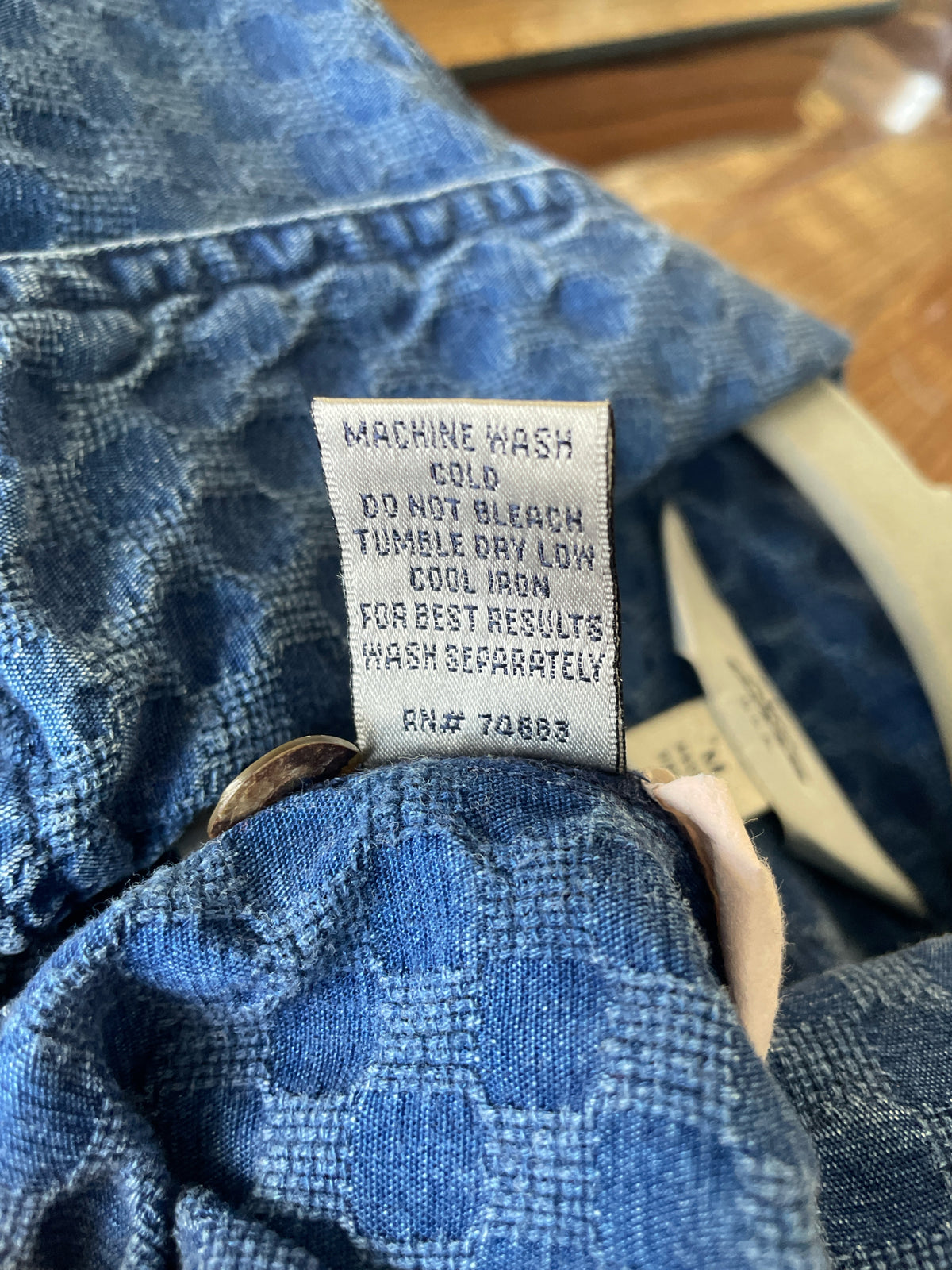 AKS Size M Jean Top