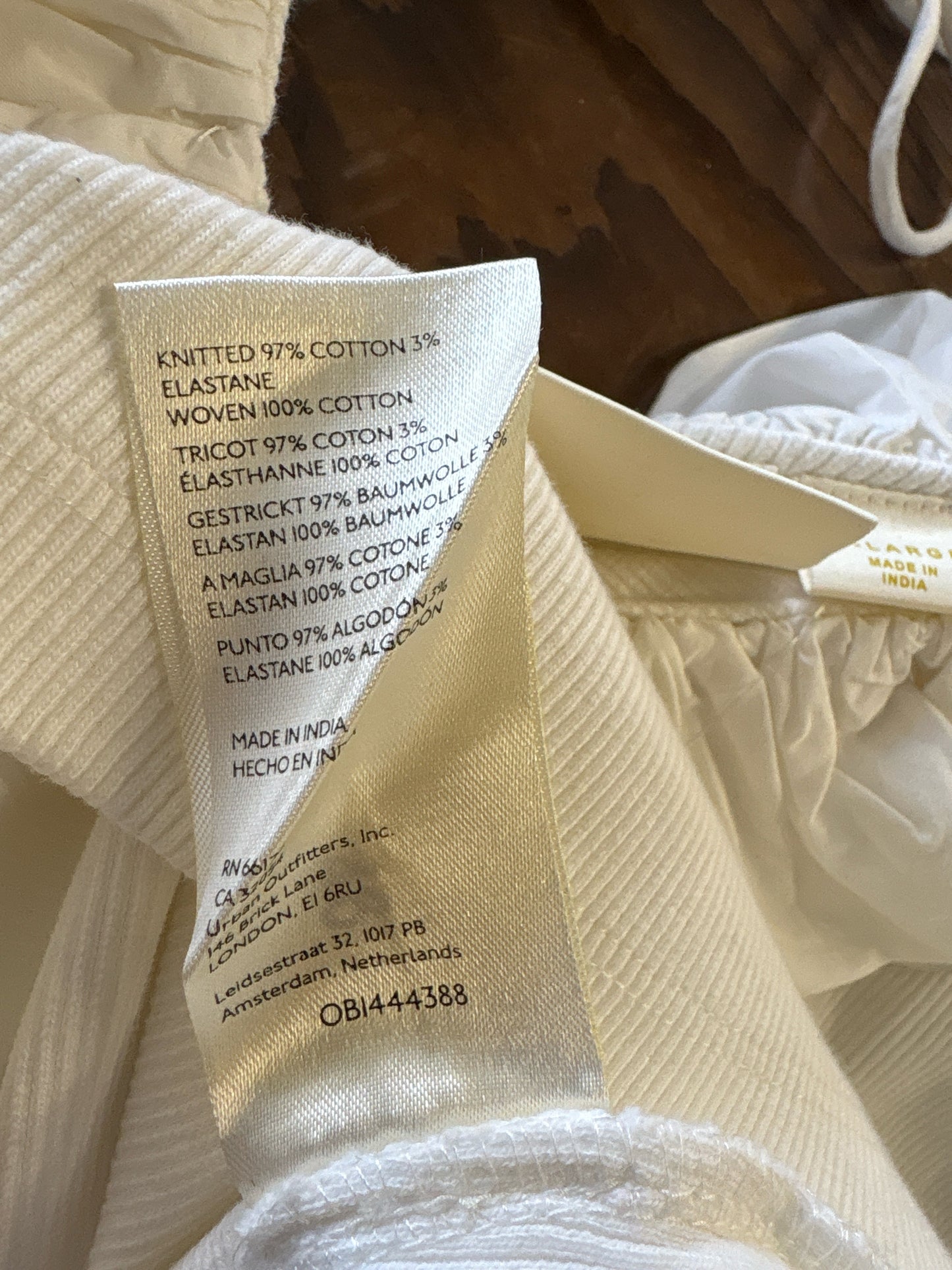 Maeve Size XL White Top
