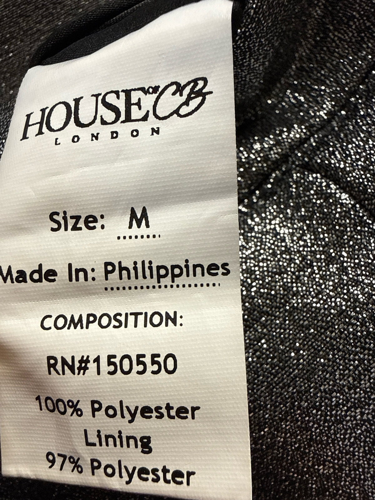 House of CB Size M Silver Pants